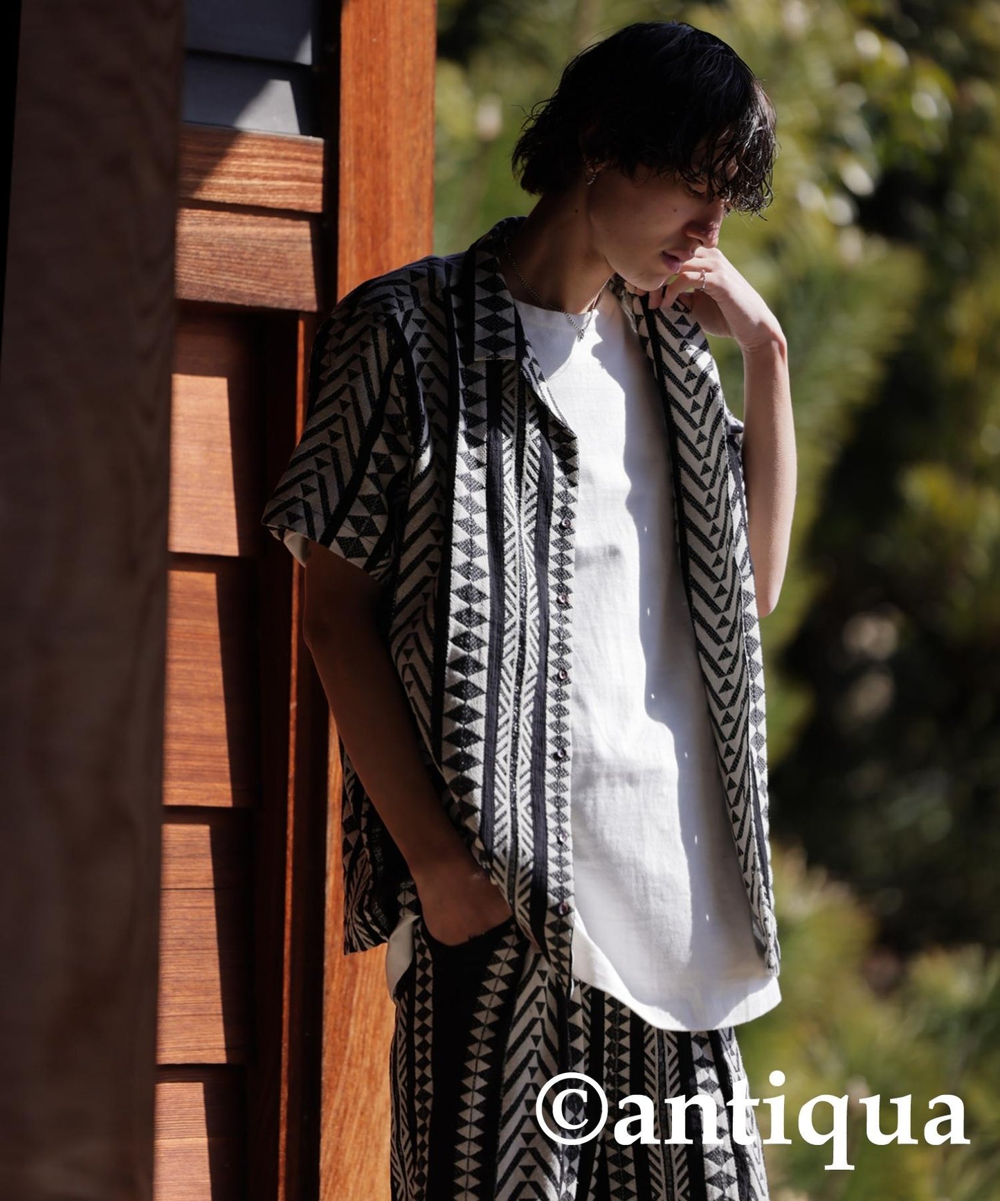 Men's Ethnic Pattern Shirt