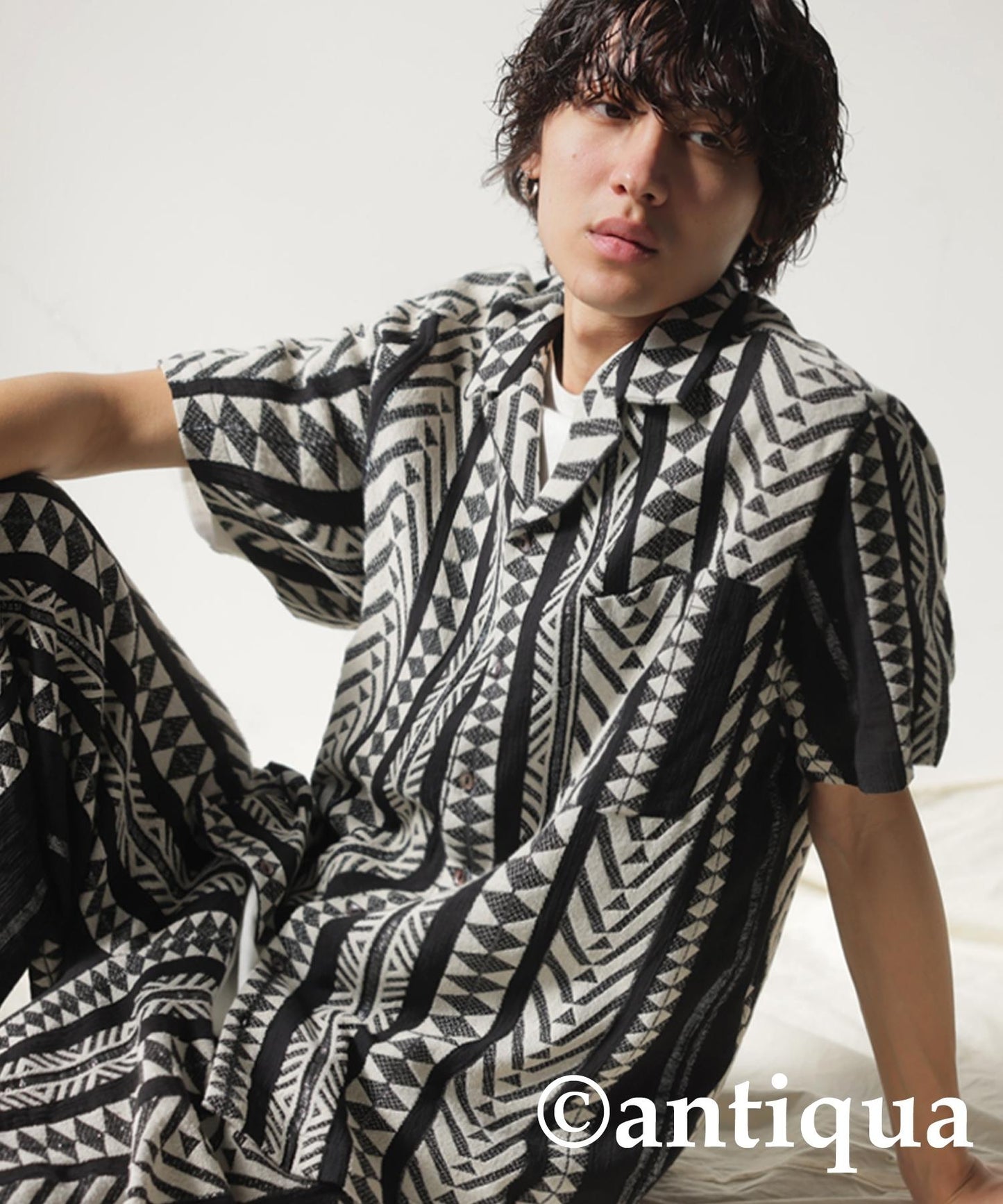 Men's Ethnic Pattern Shirt