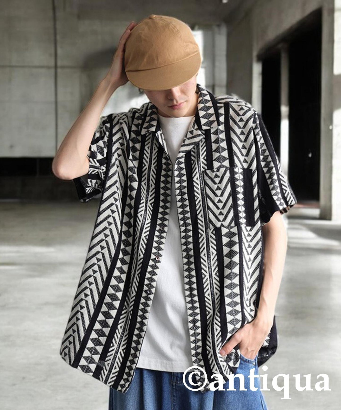 Men's Ethnic Pattern Shirt
