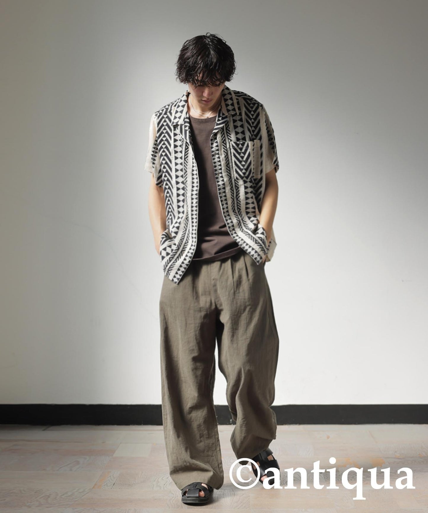 Men's Ethnic Pattern Shirt