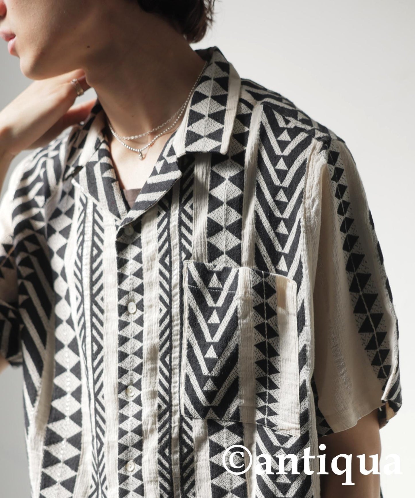 Men's Ethnic Pattern Shirt
