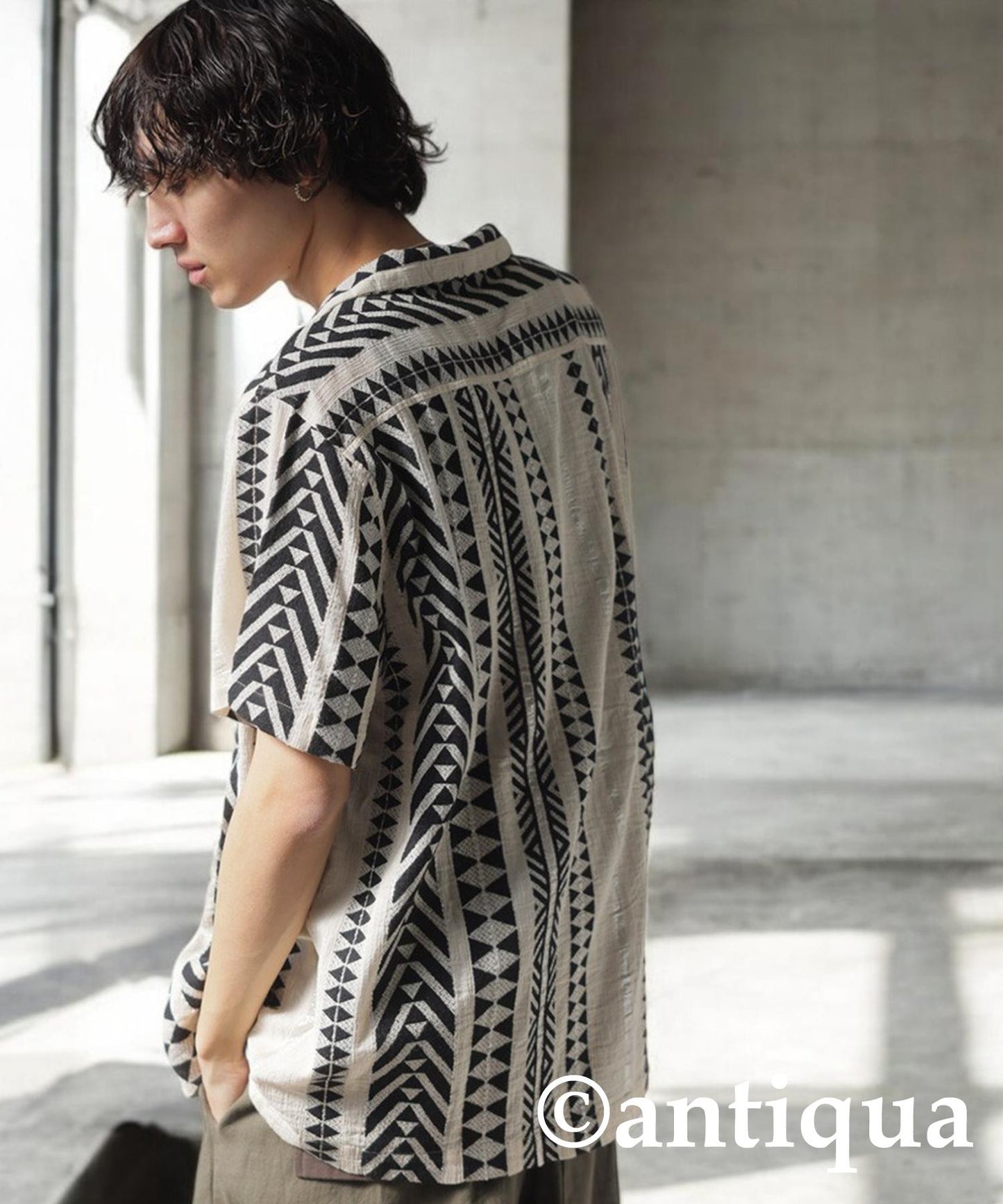 Men's Ethnic Pattern Shirt