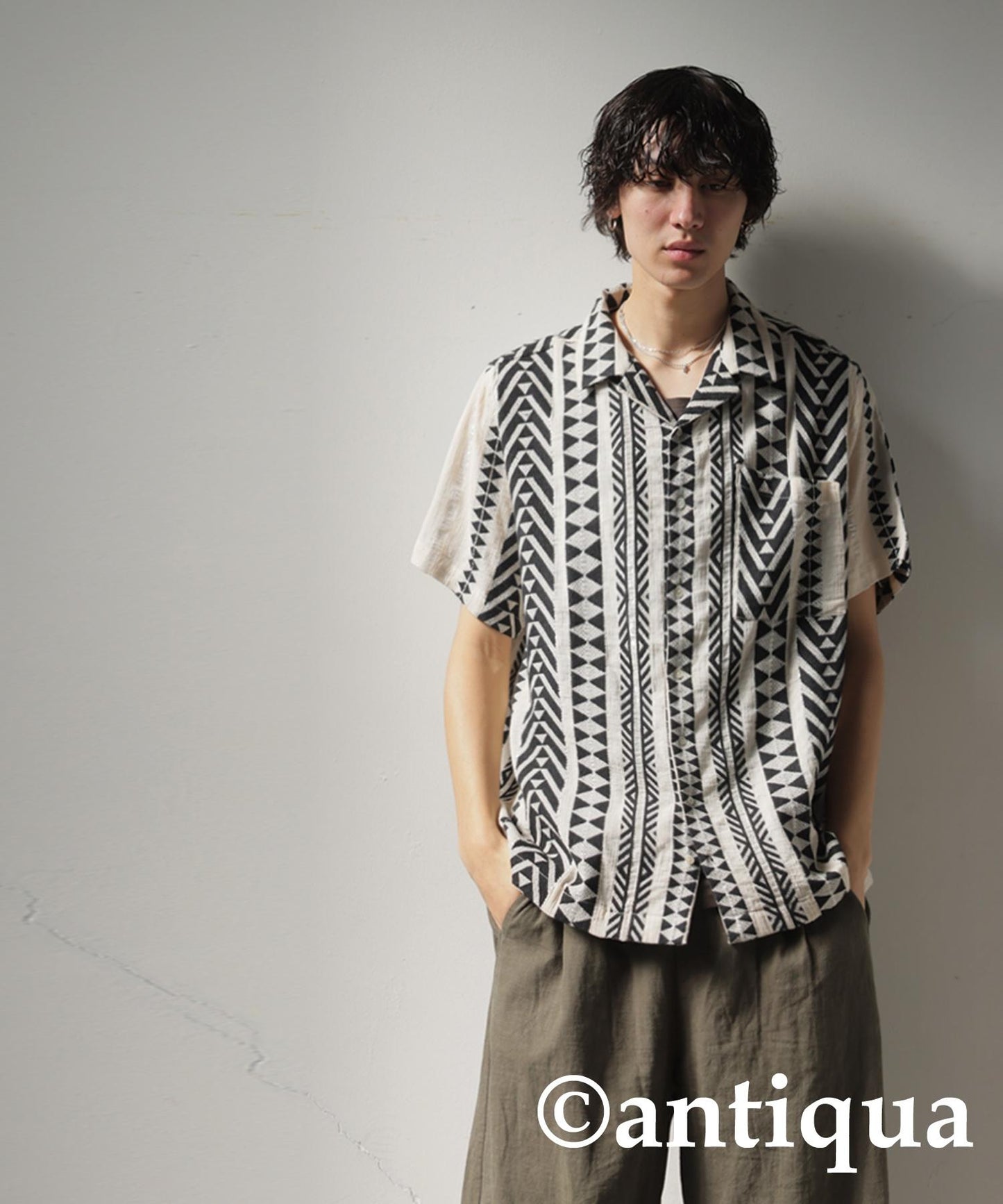 Men's Ethnic Pattern Shirt