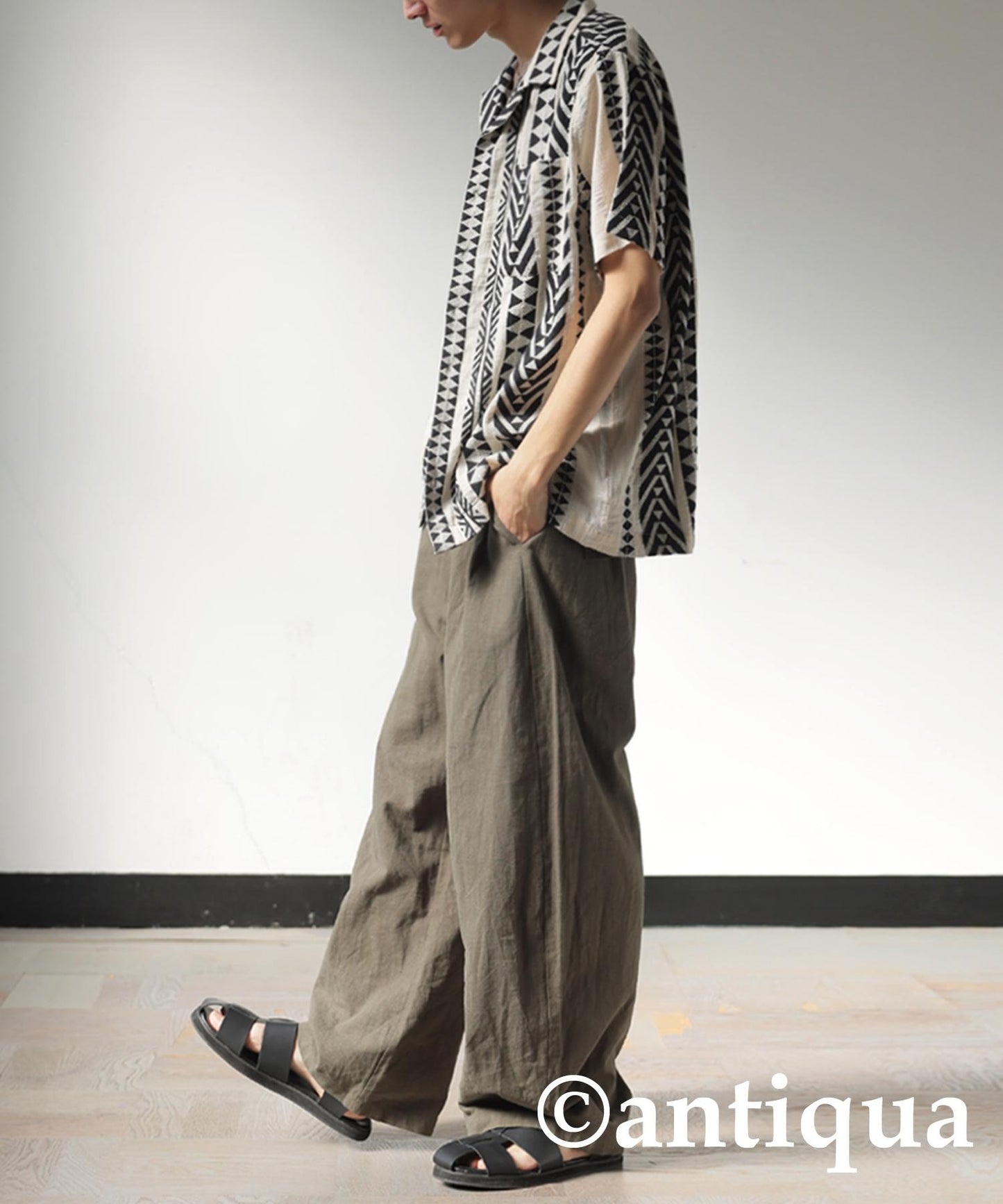 Men's Ethnic Pattern Shirt