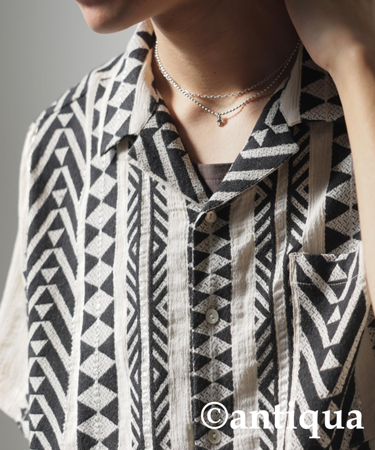 Men's Ethnic Pattern Shirt