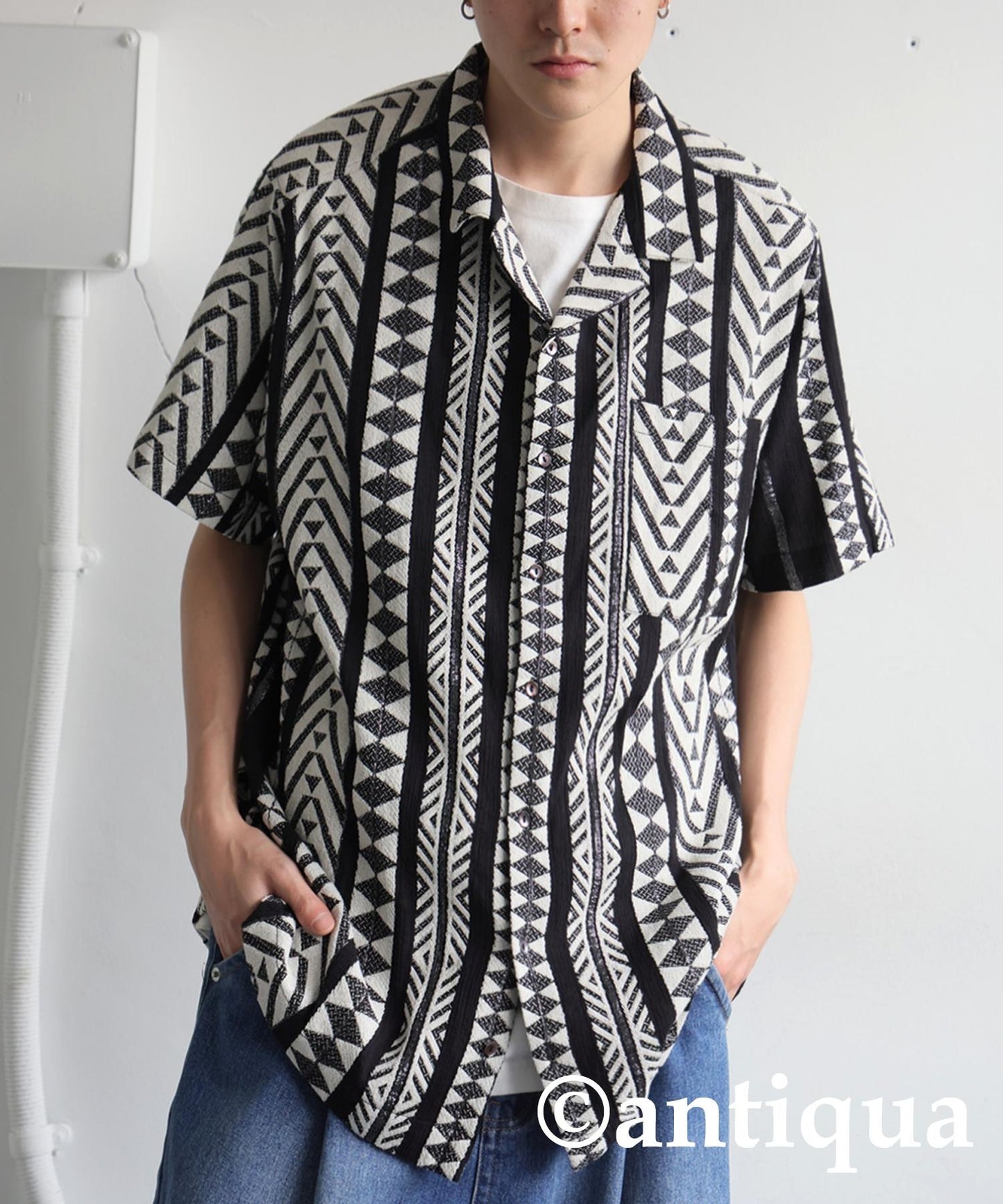 Men's Ethnic Pattern Shirt