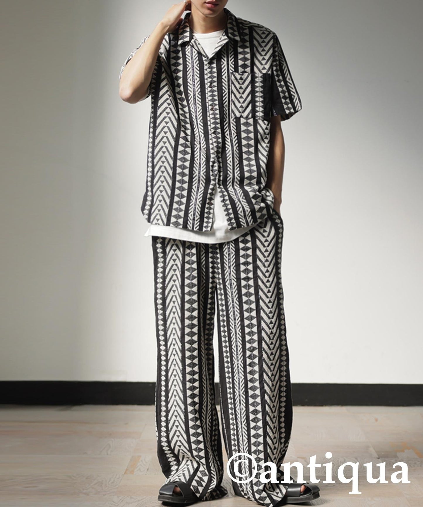 Men's Ethnic Pattern Shirt
