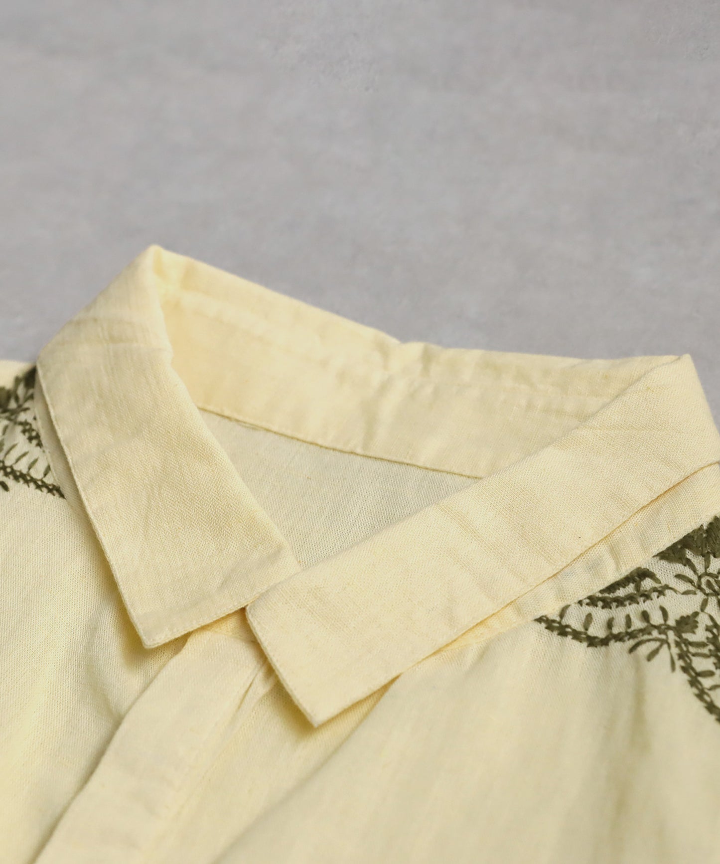 Men's Indian Cotton Embroidered Shirt