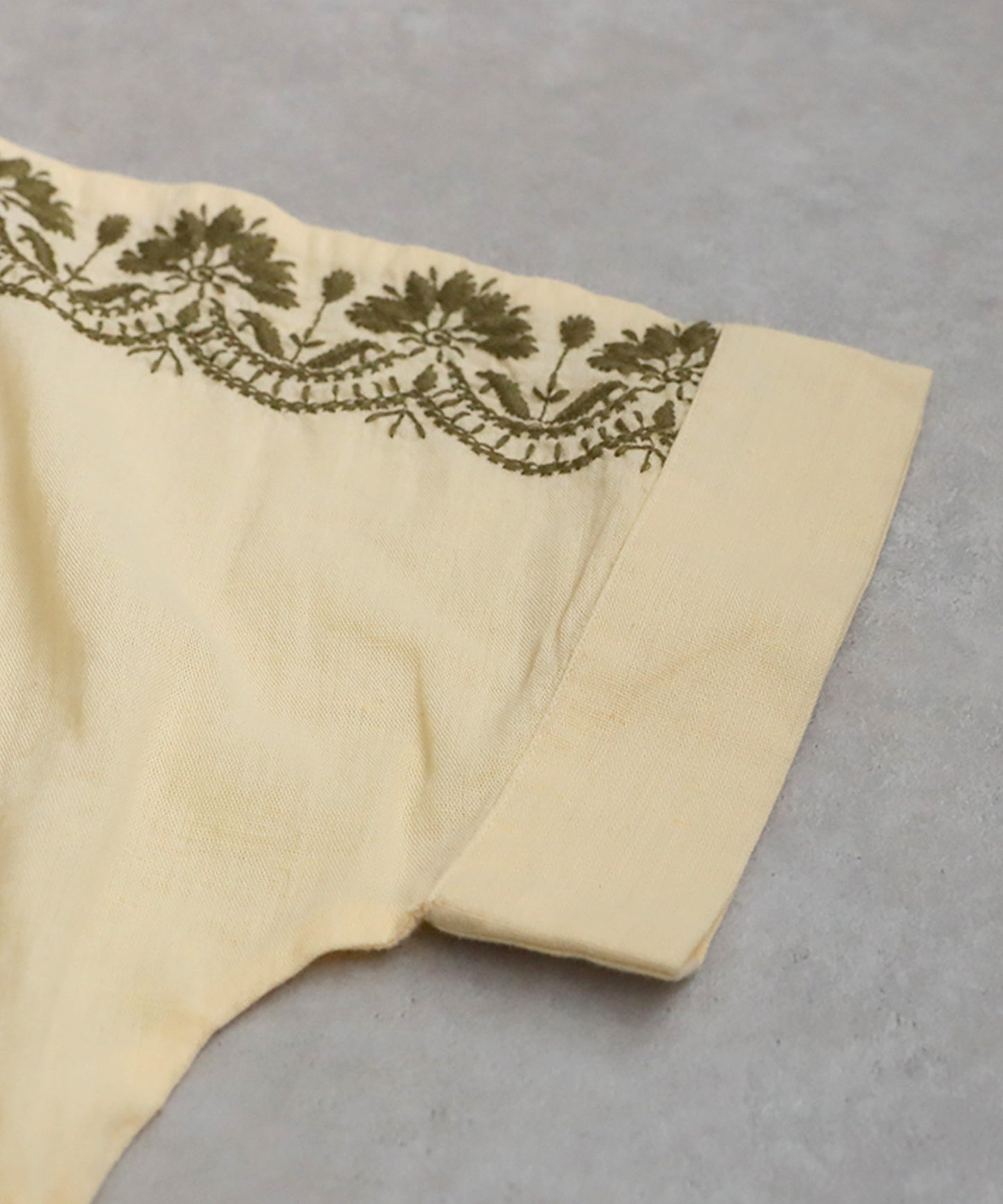 Men's Indian Cotton Embroidered Shirt