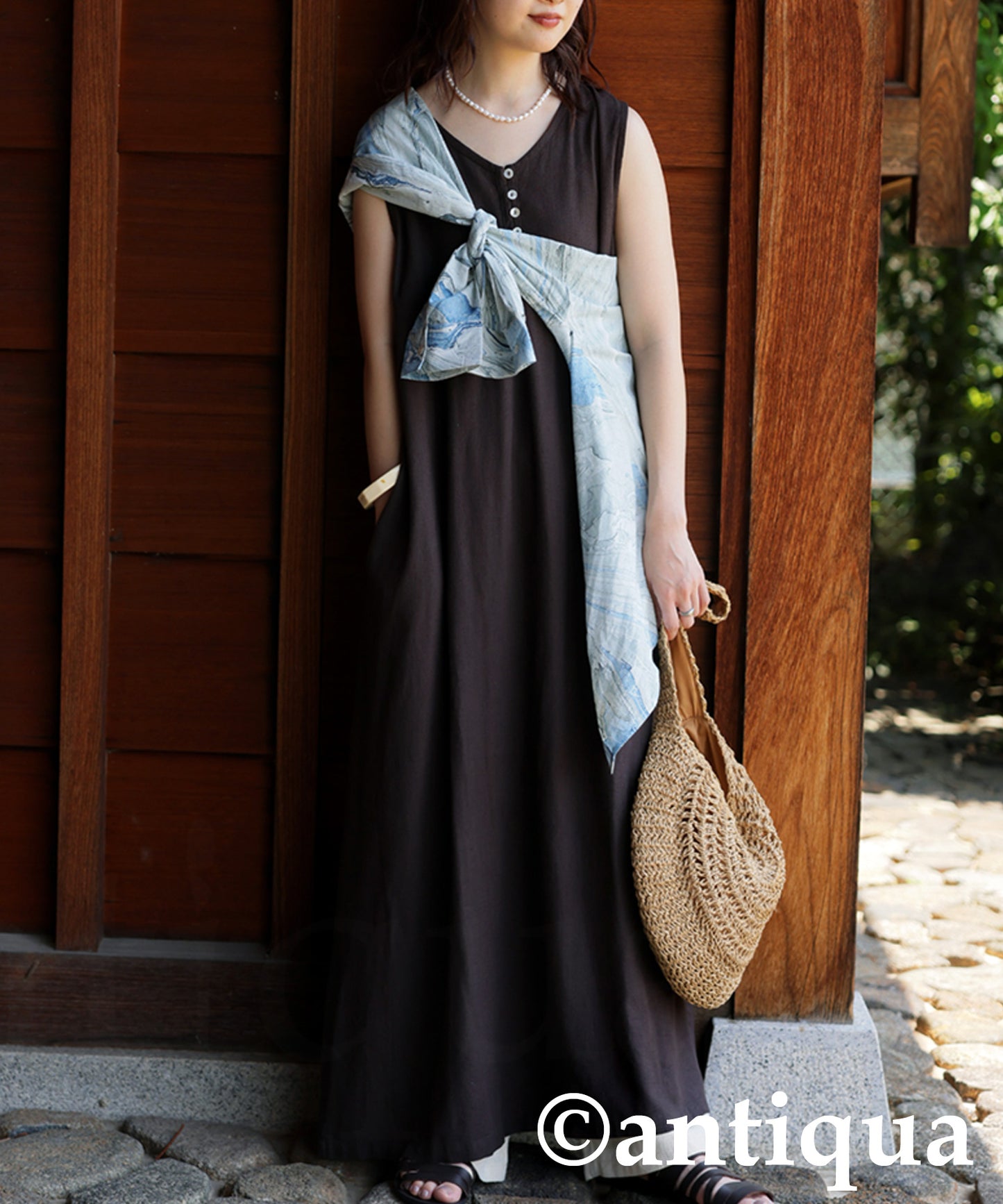 Marble Print Shirt Ladies