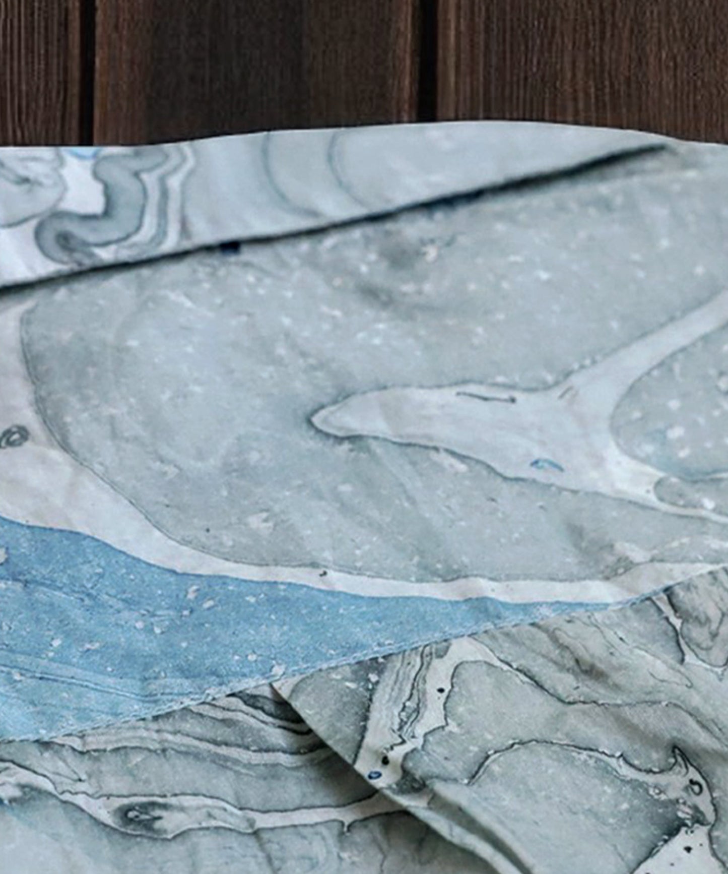 Marble Print Shirt Ladies