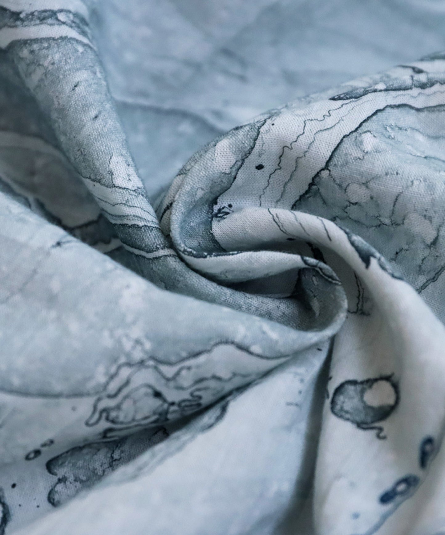 Marble Print Shirt Men's