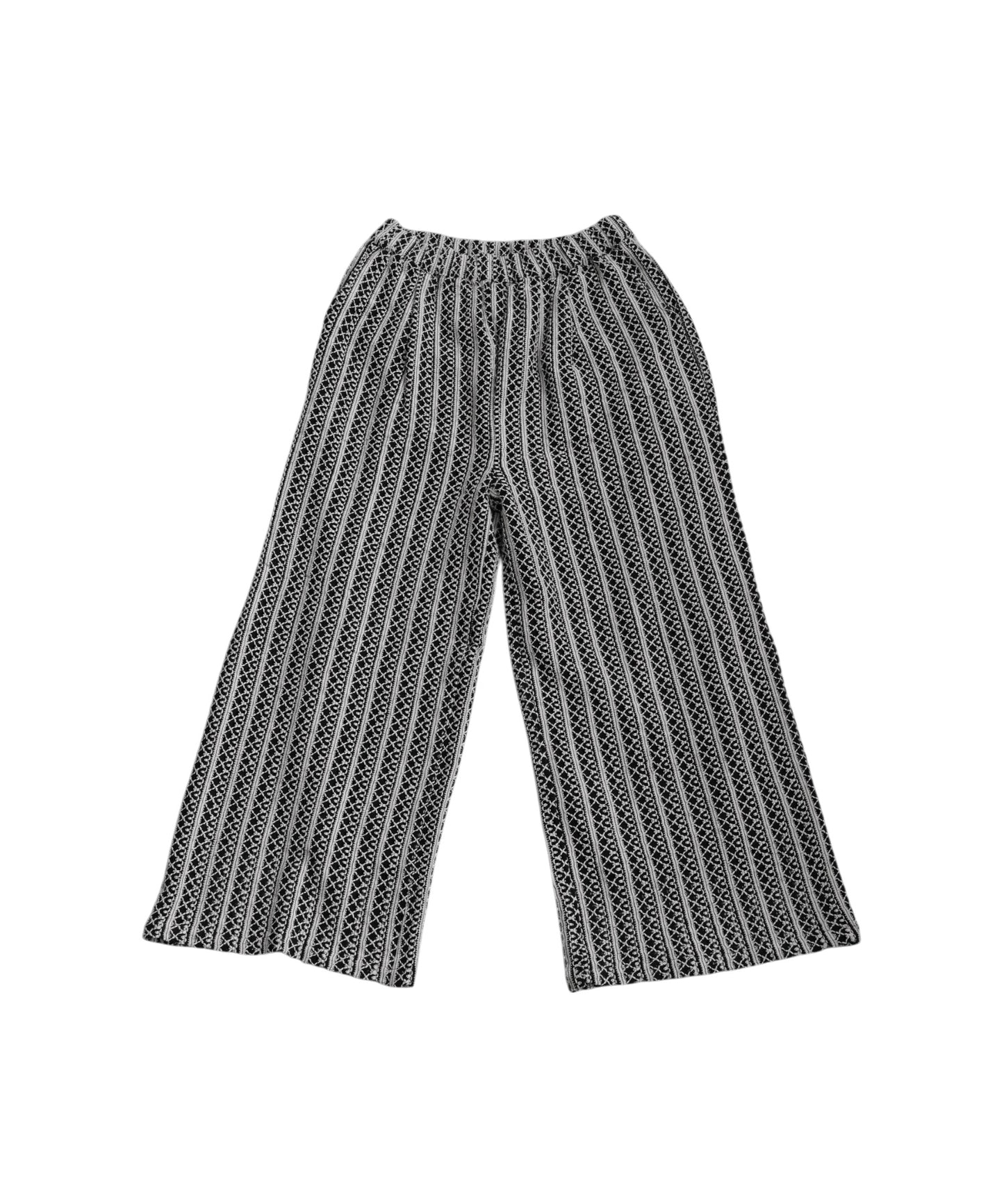 Ladies Full Lace Tucked Wide Pants