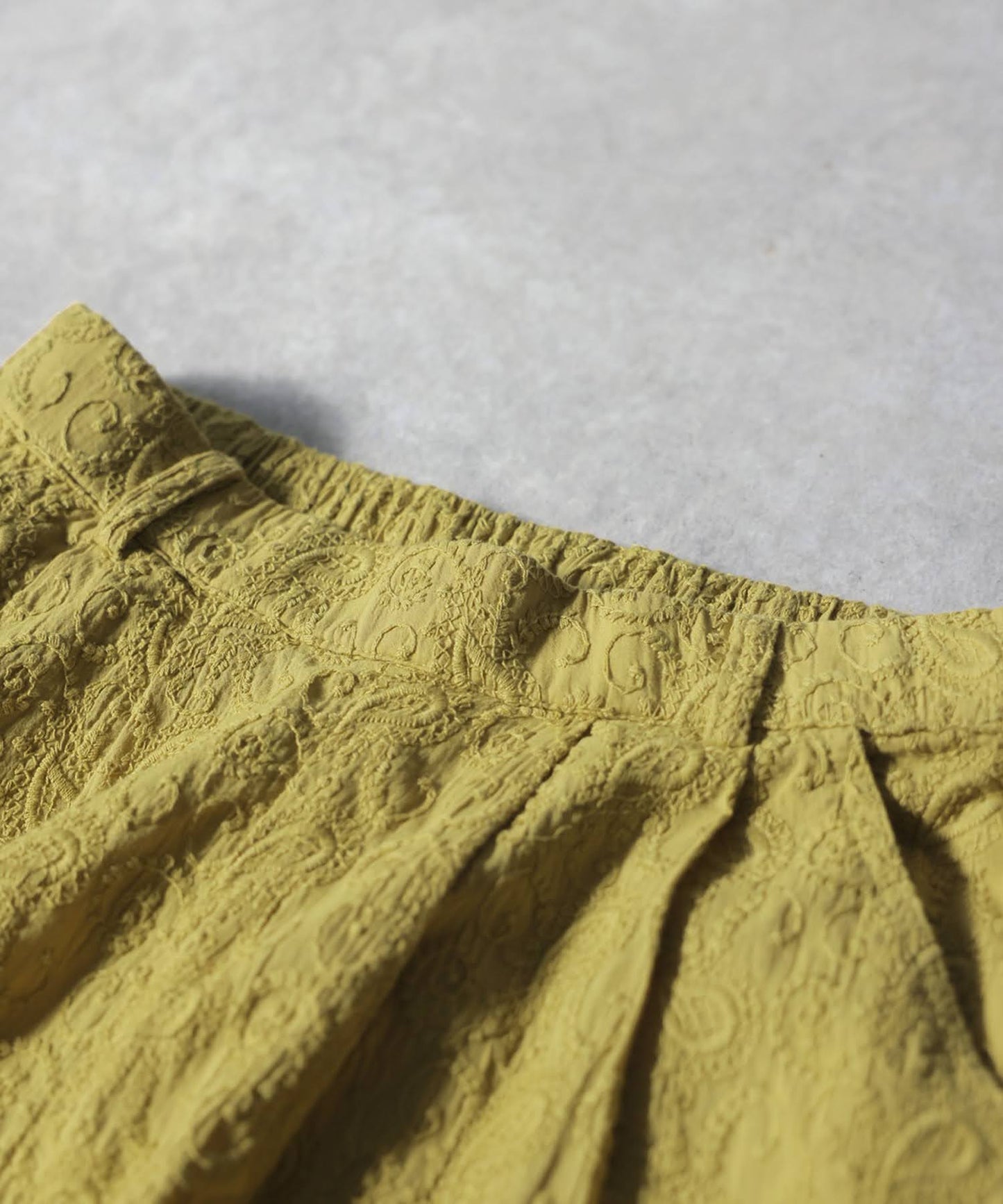 Paisley Embroidered Barrel Leg Pants Ladies