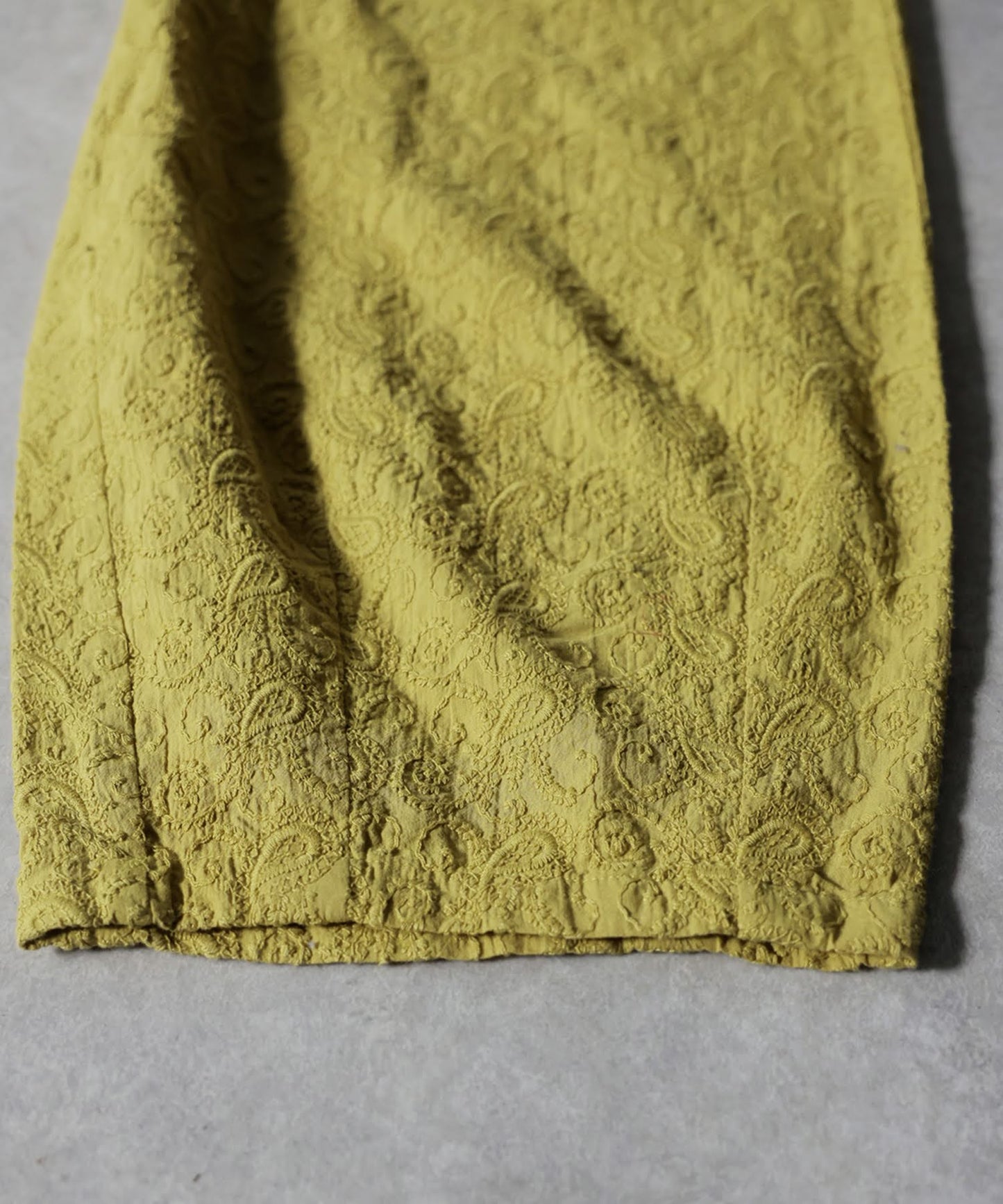 Paisley Embroidered Barrel Leg Pants Ladies