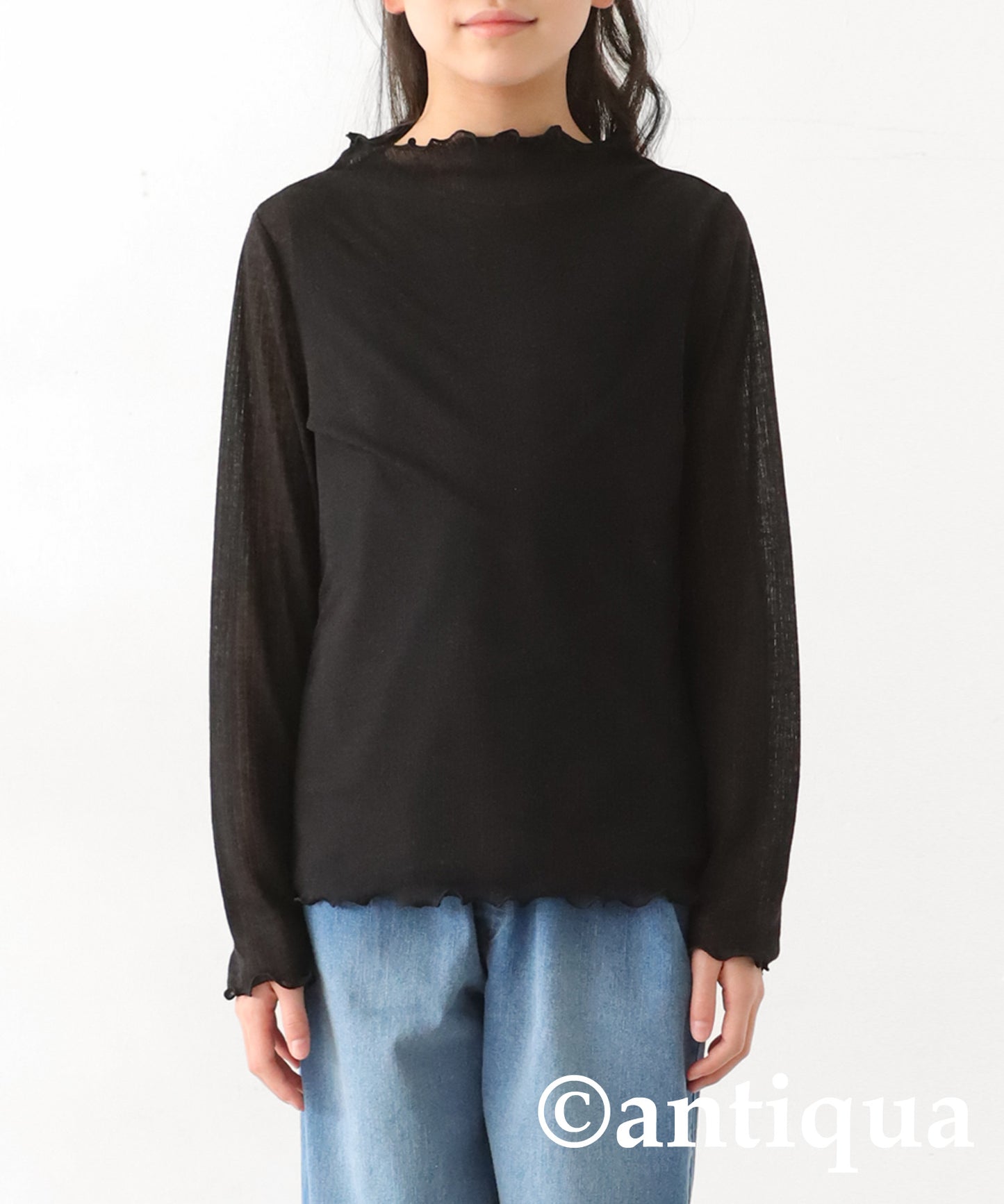 Mellow Sheer Tops Junior