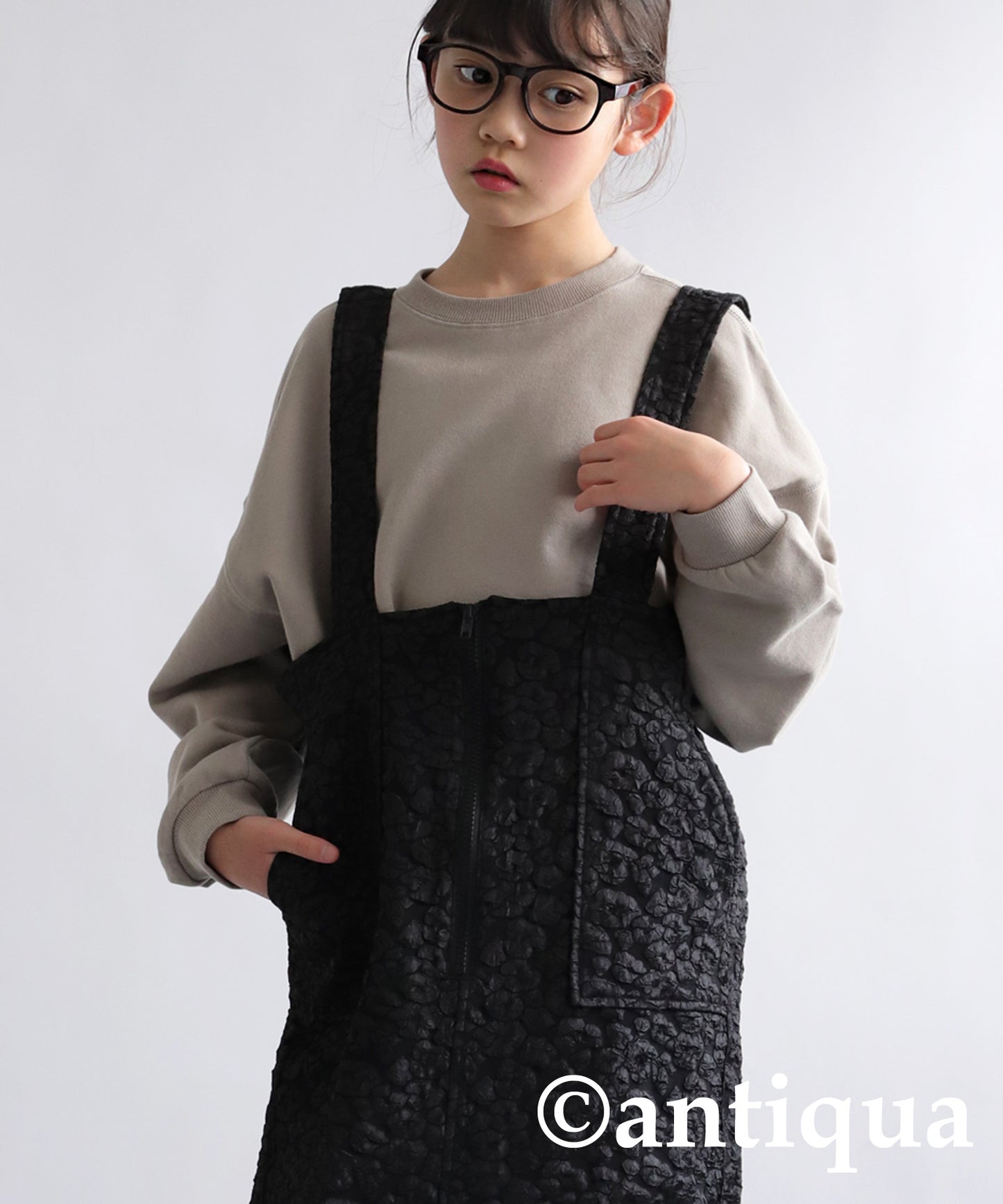 Jacquard Jumper Dress Junior