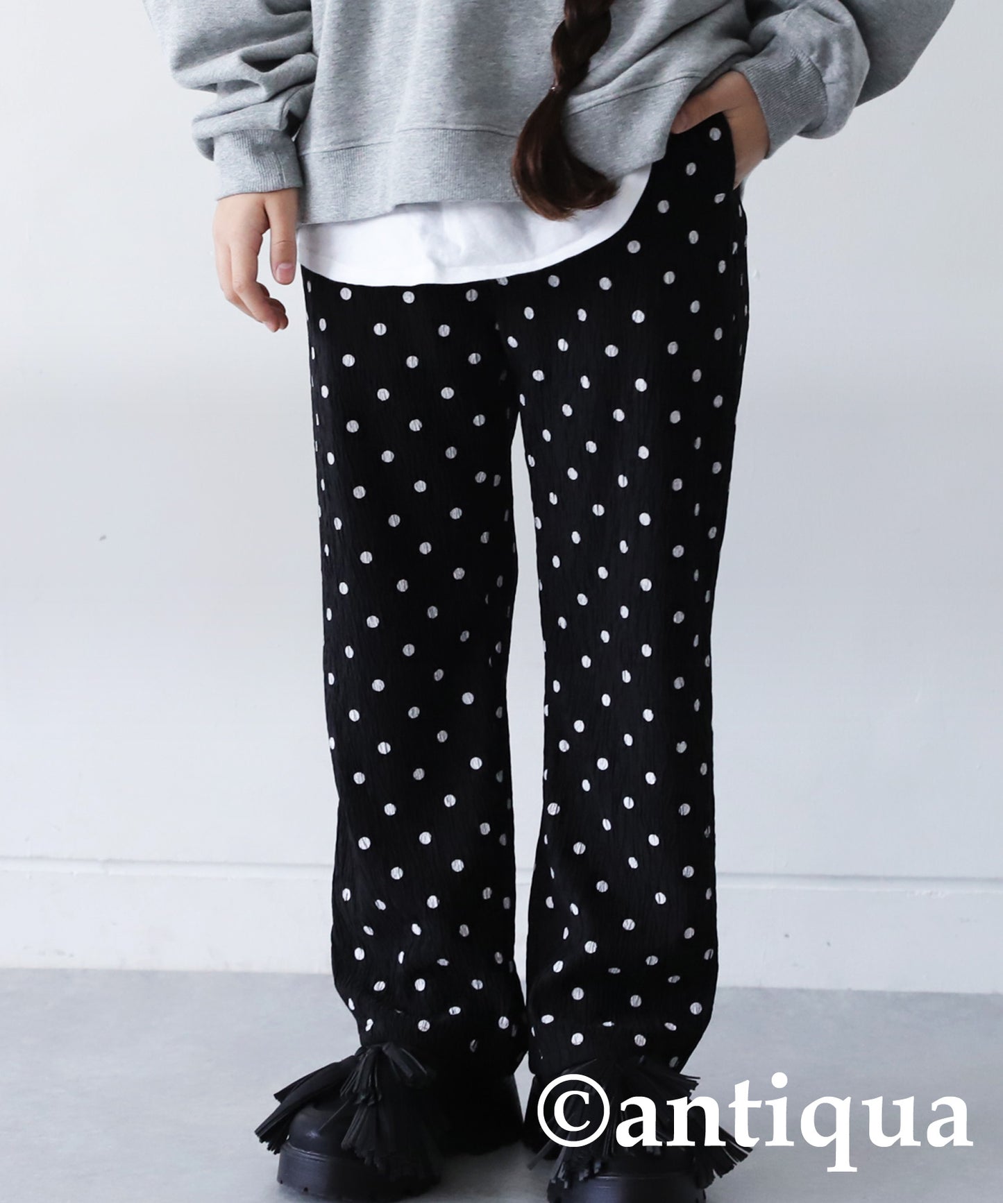 Polka Dot Design Pants Junior