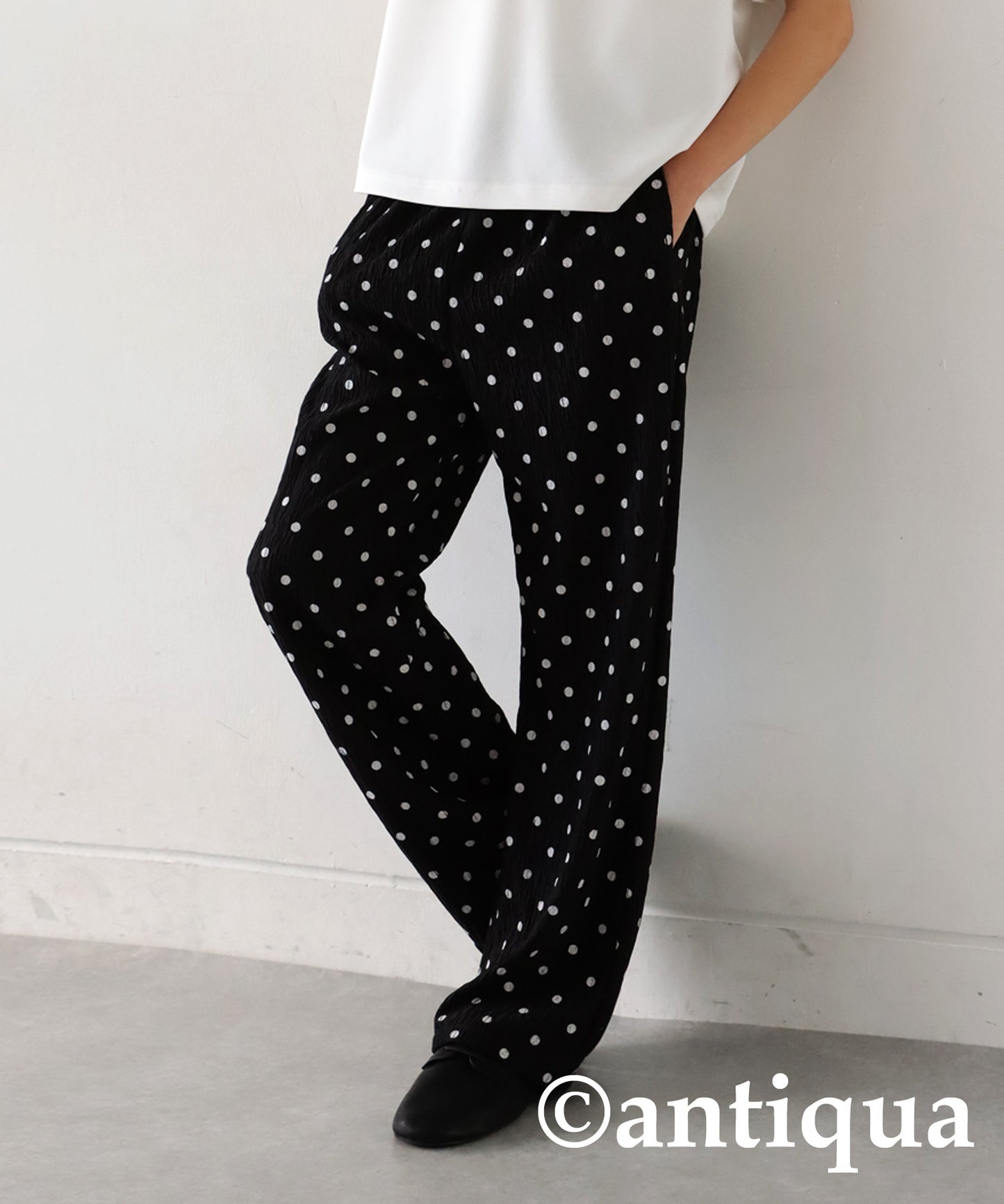 Polka Dot Design Pants Junior