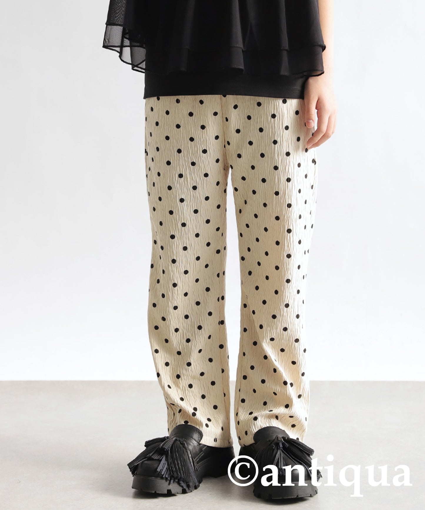 Polka Dot Design Pants Junior