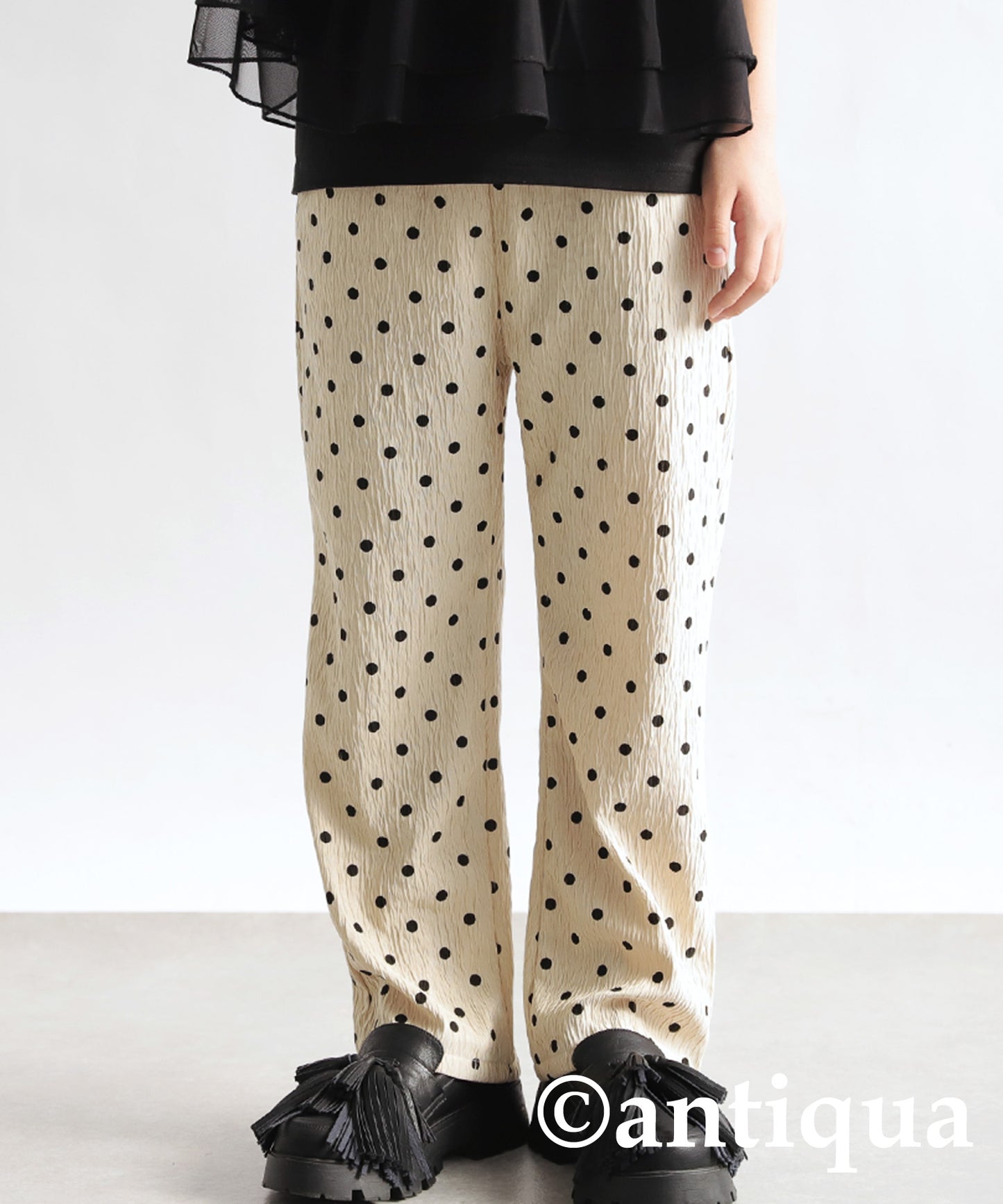 Polka Dot Design Pants Junior