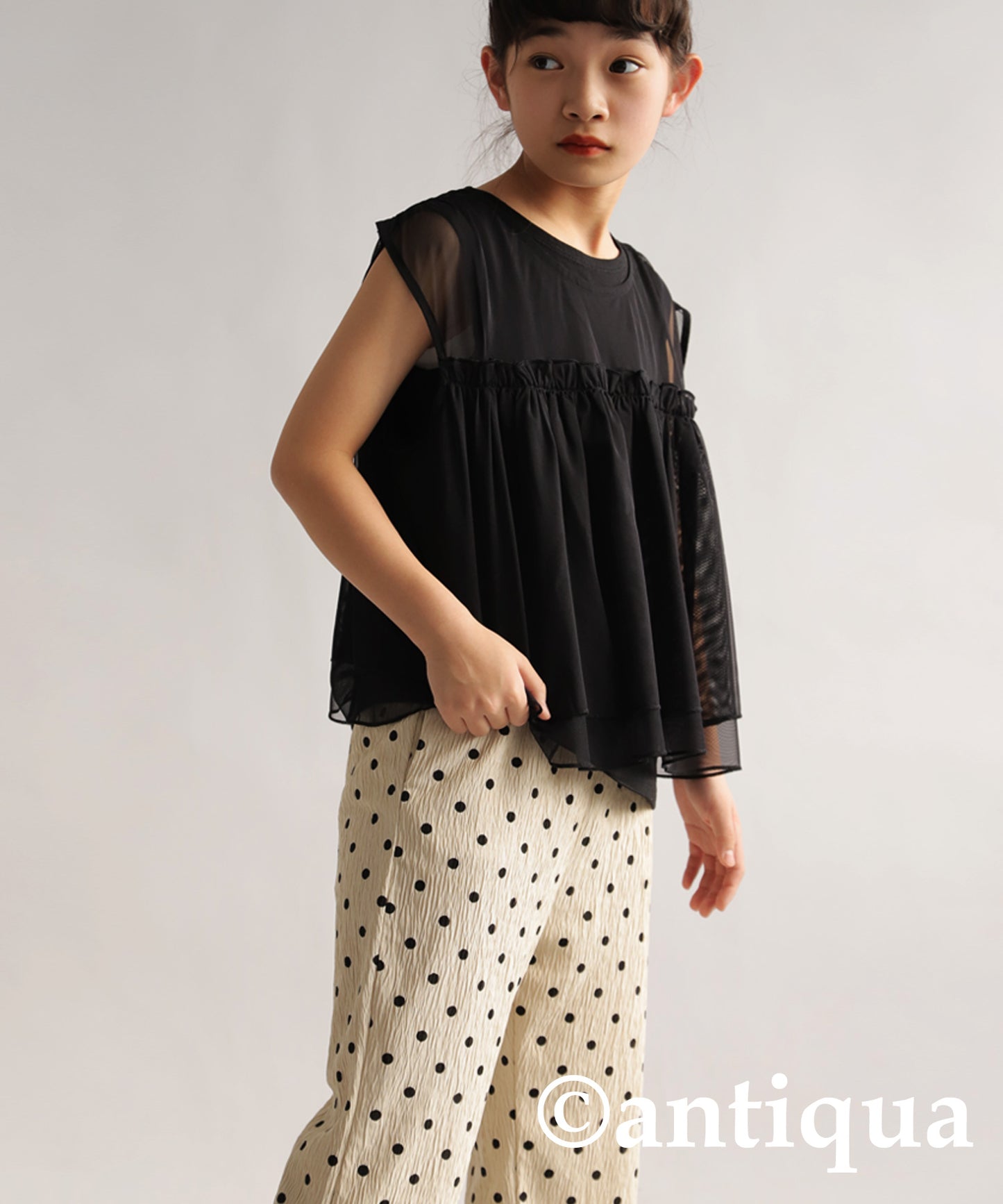 Polka Dot Design Pants Junior