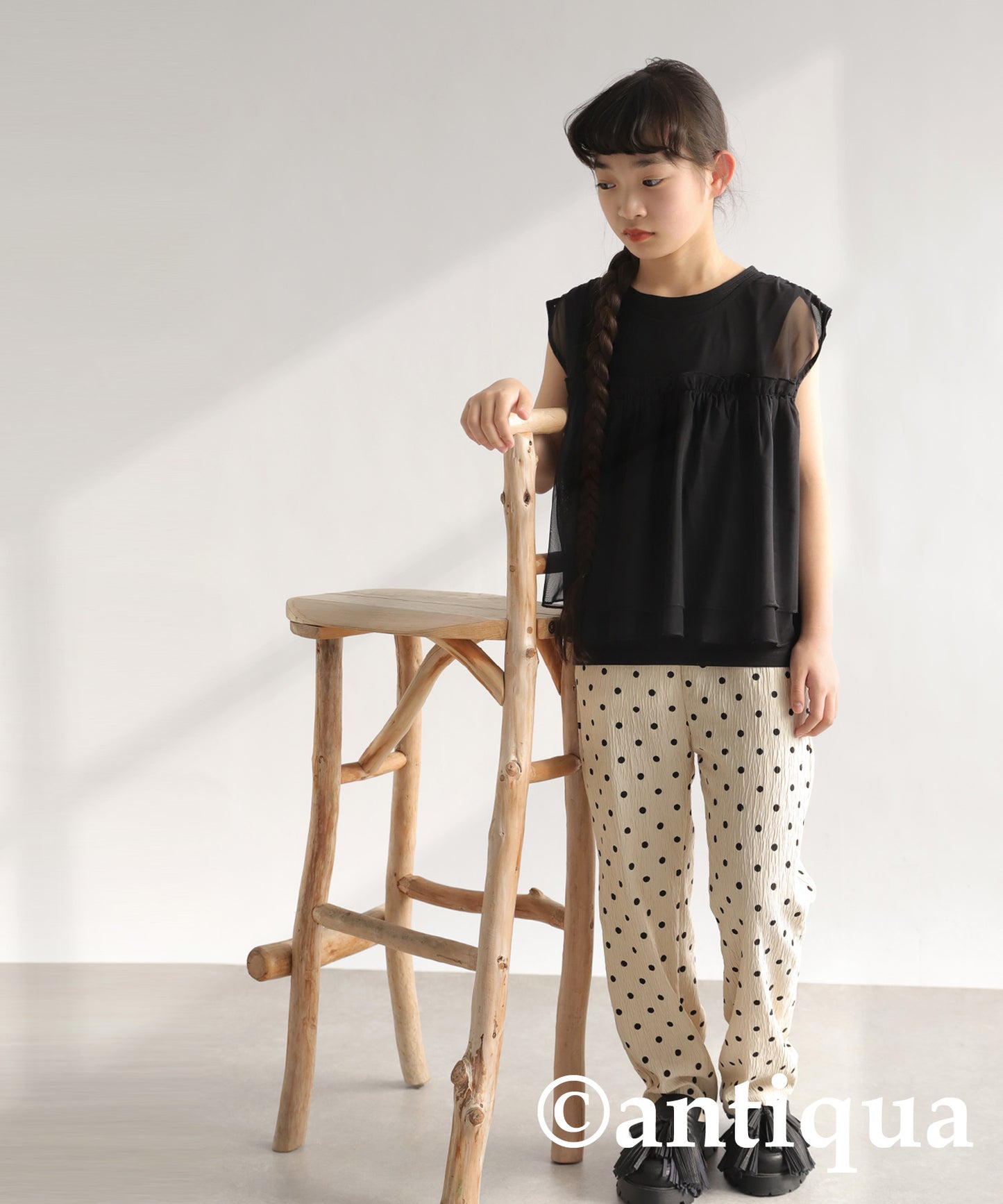 Polka Dot Design Pants Junior