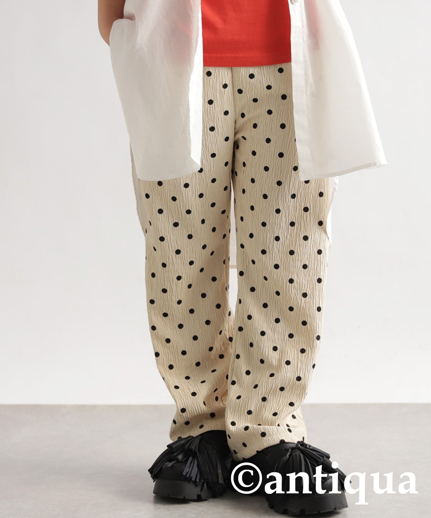 Polka Dot Design Pants Junior