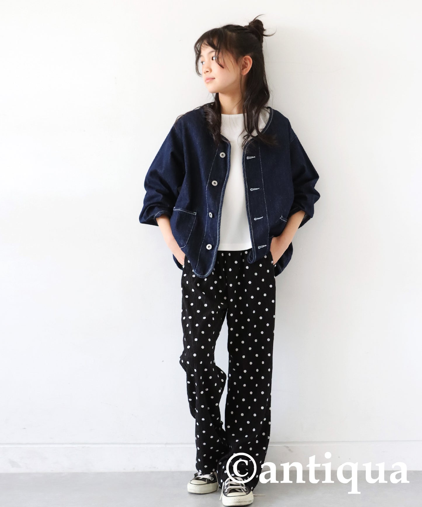 Polka Dot Design Pants Junior