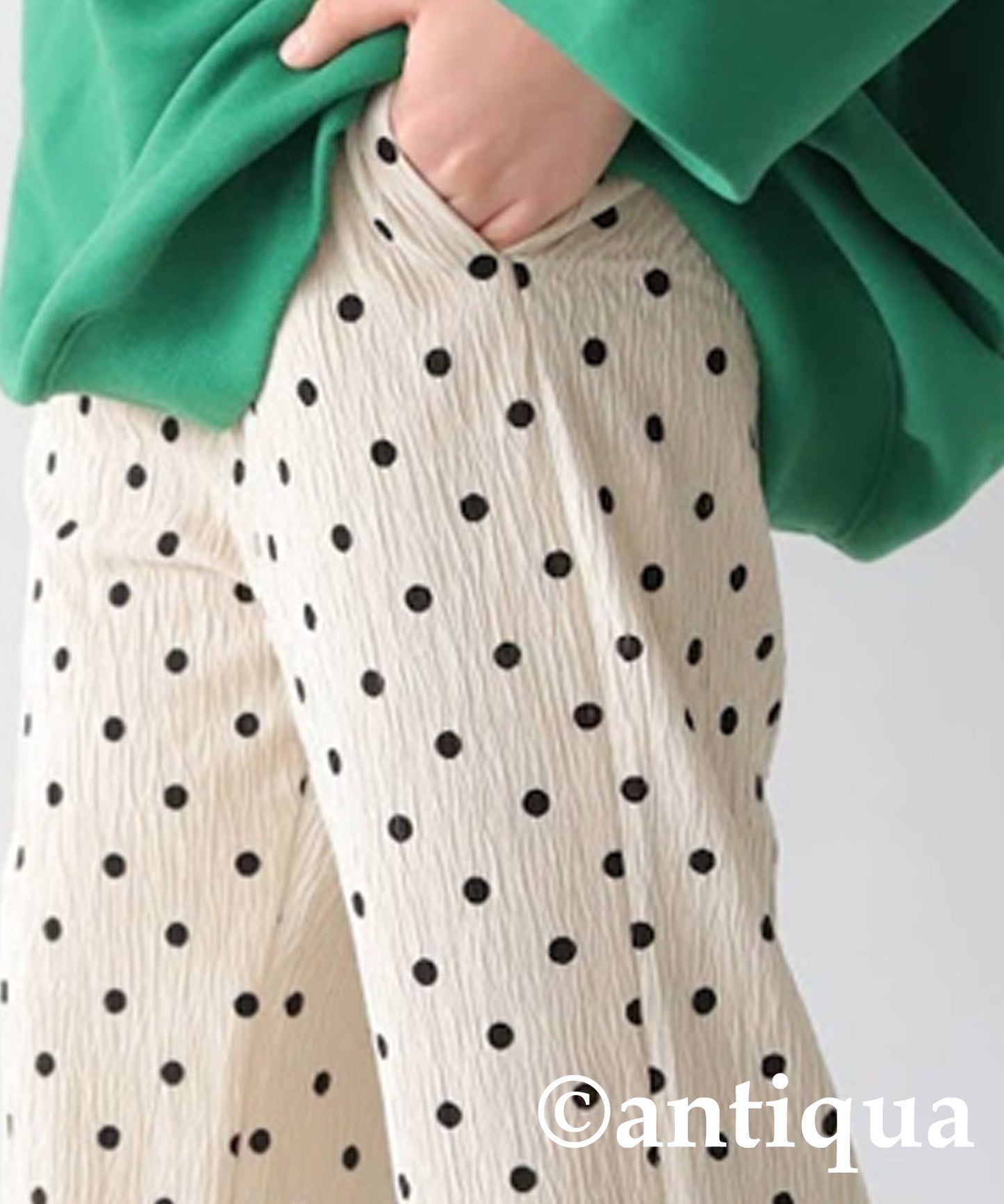 Polka Dot Design Pants Junior