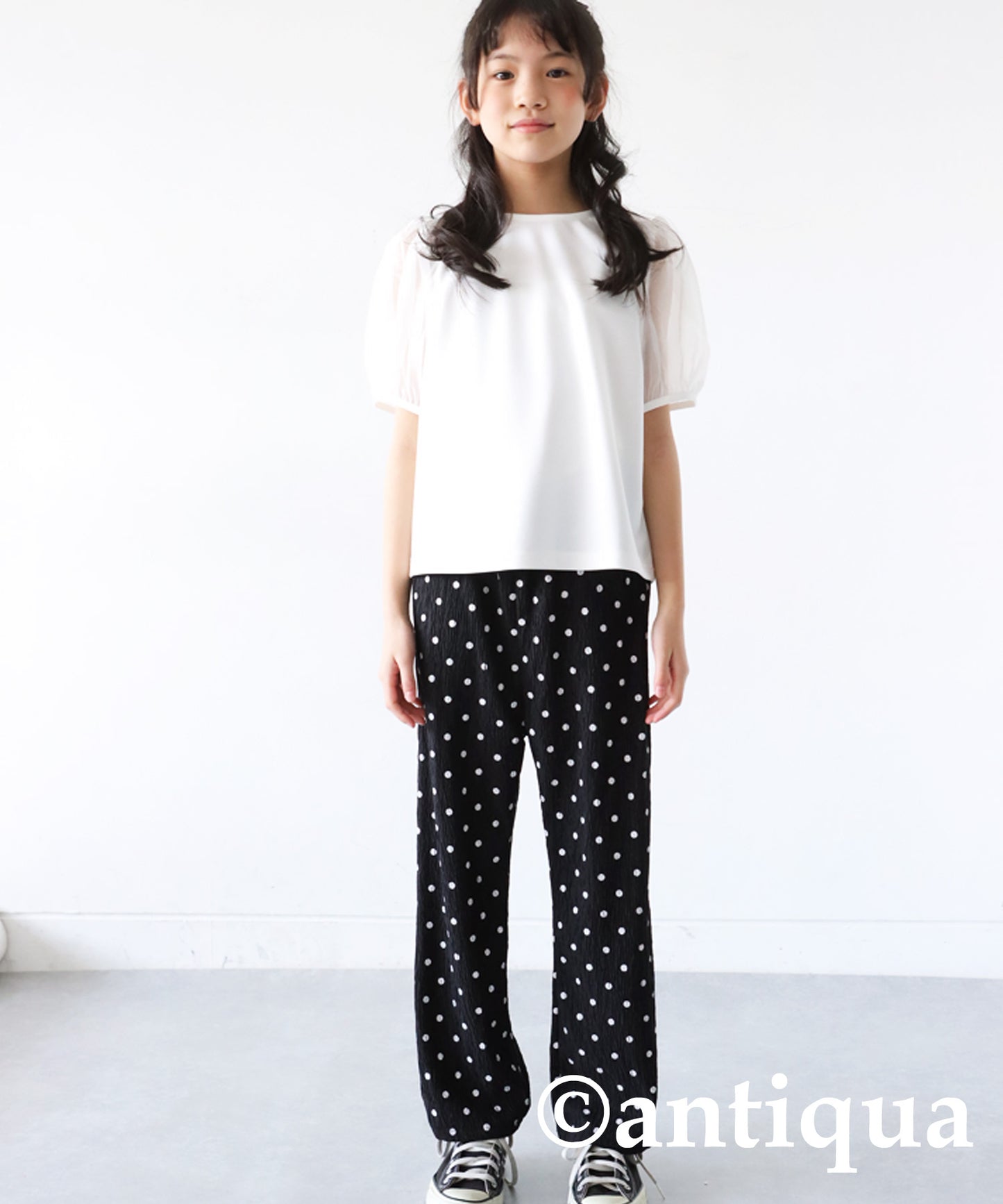 Polka Dot Design Pants Junior