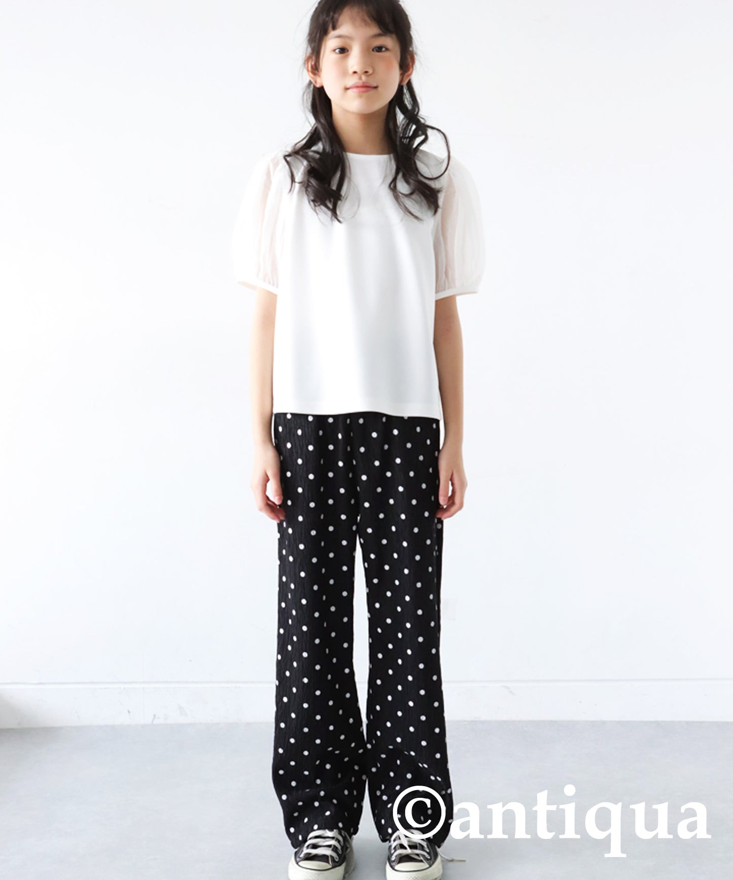 Polka Dot Design Pants Junior