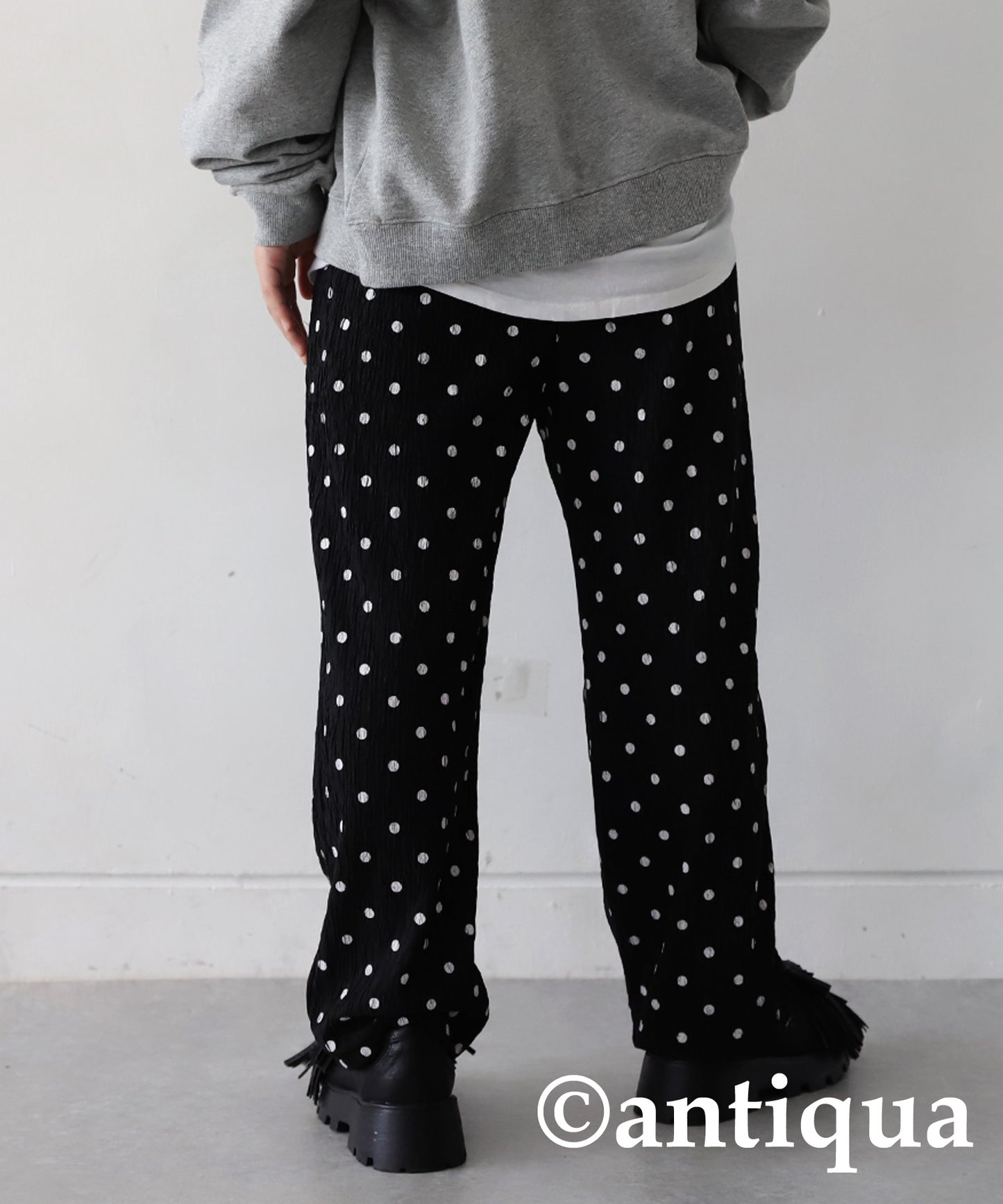 Polka Dot Design Pants Junior