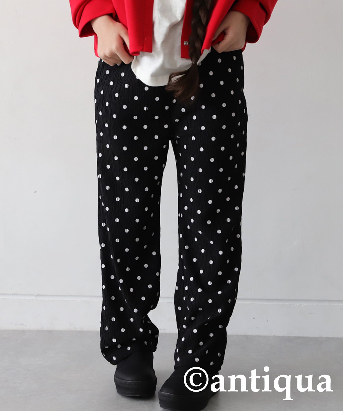 Polka Dot Design Pants Junior