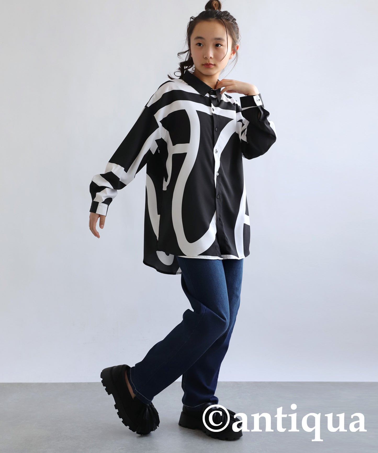 Art Pattern Shirt Junior