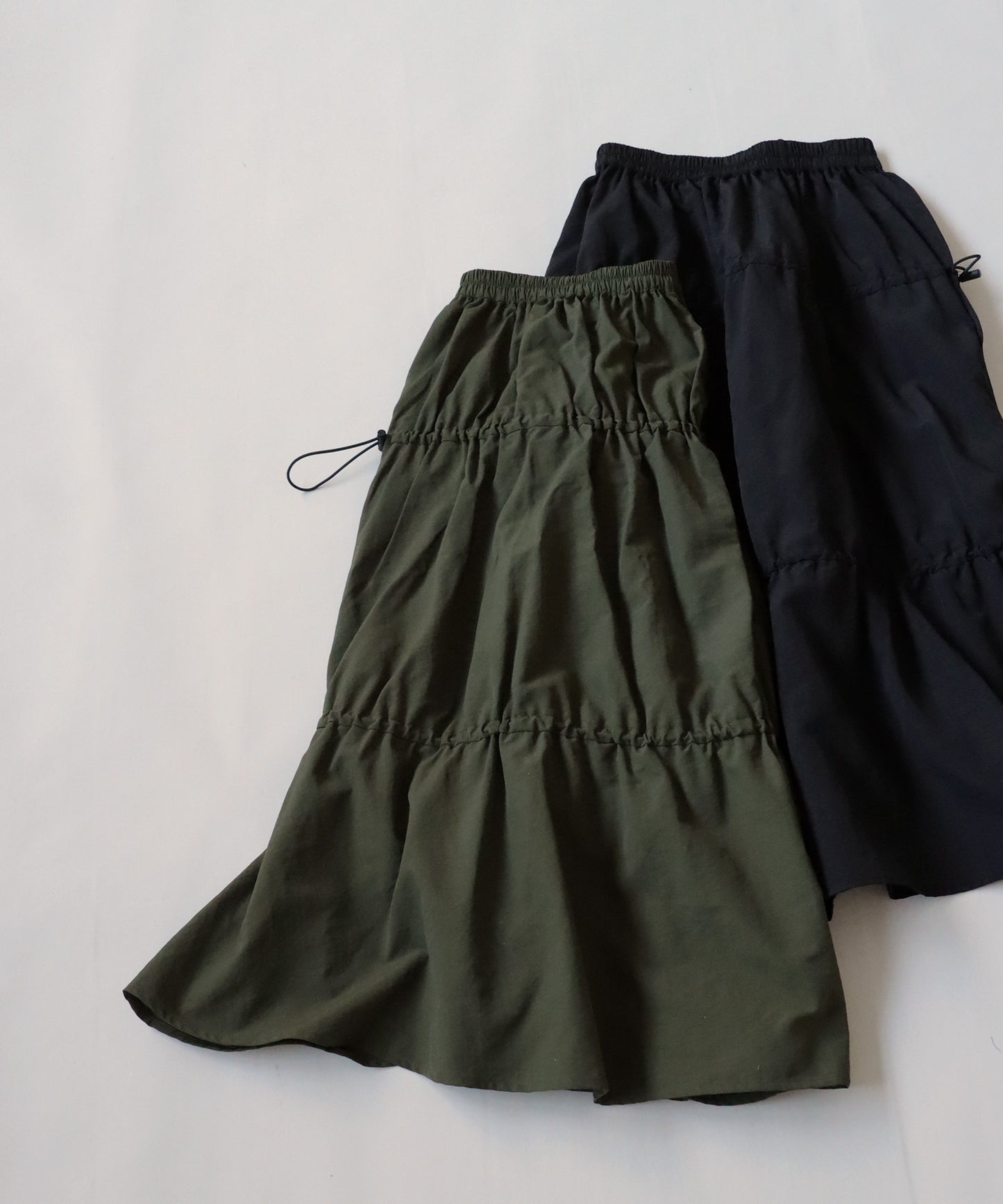 A -Line Skirt With Drawstring Junior