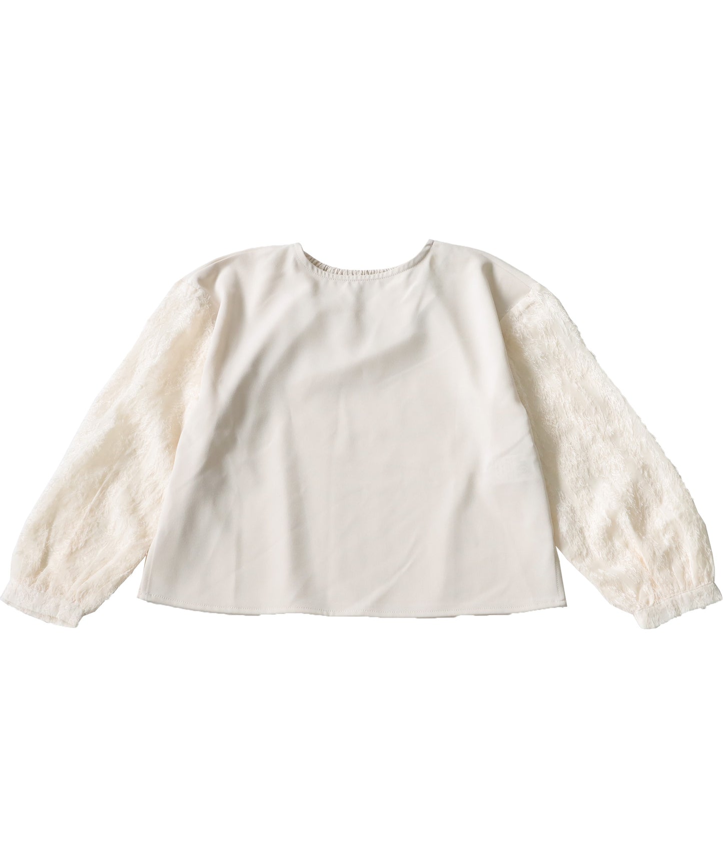 Jacquard Sheer Tops Junior