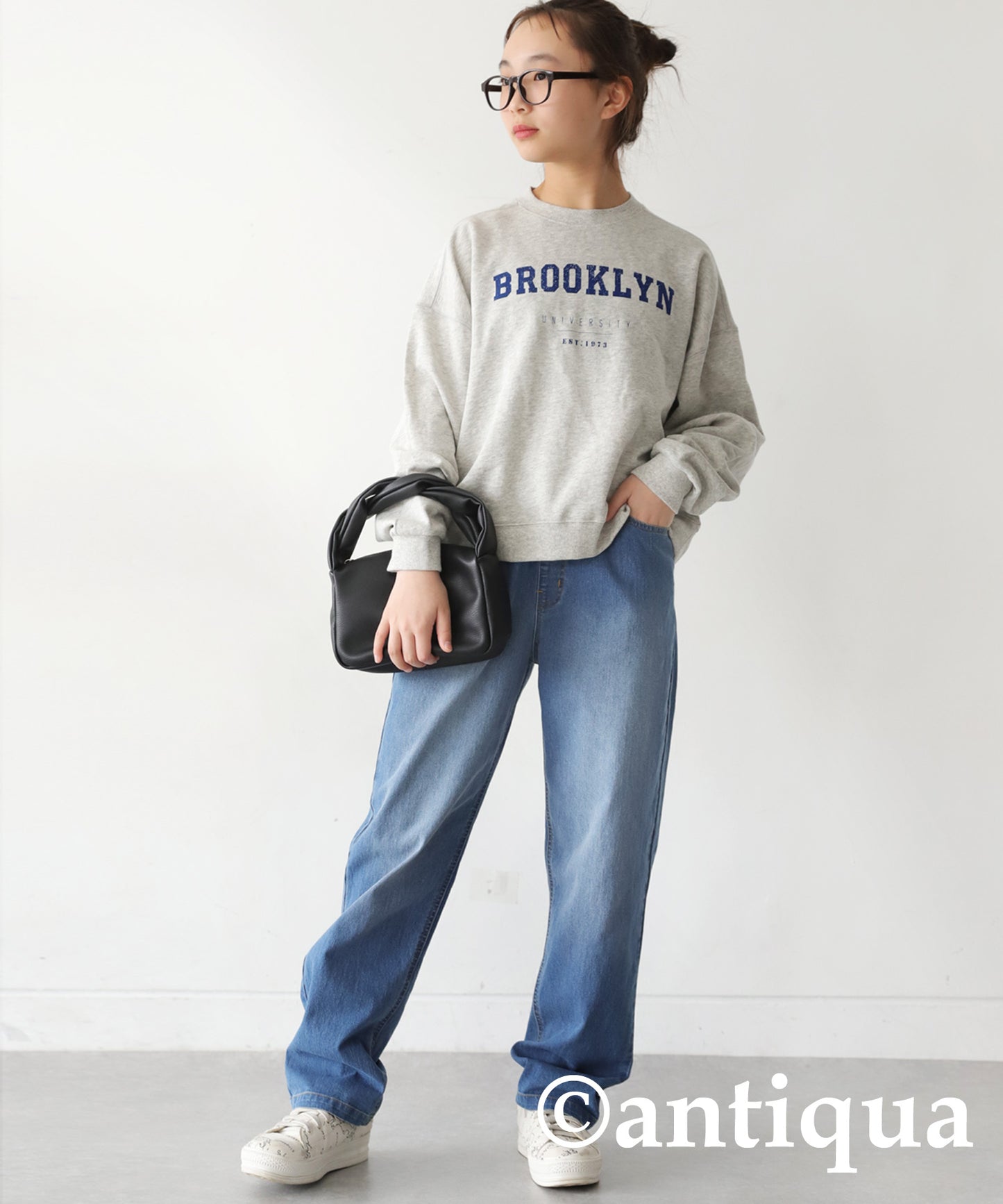 College Logo Sweatshirt Junior