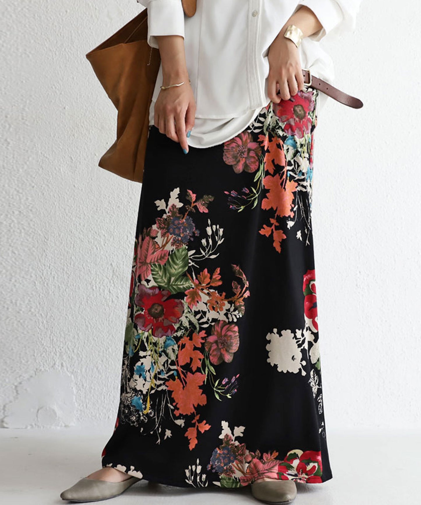 Flower Design Ladies Skirt