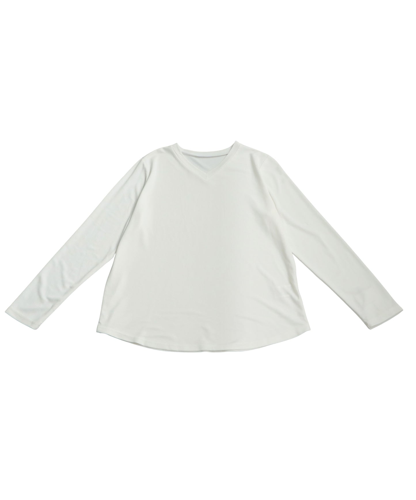 V-Neck Long T-Shirt Ladies