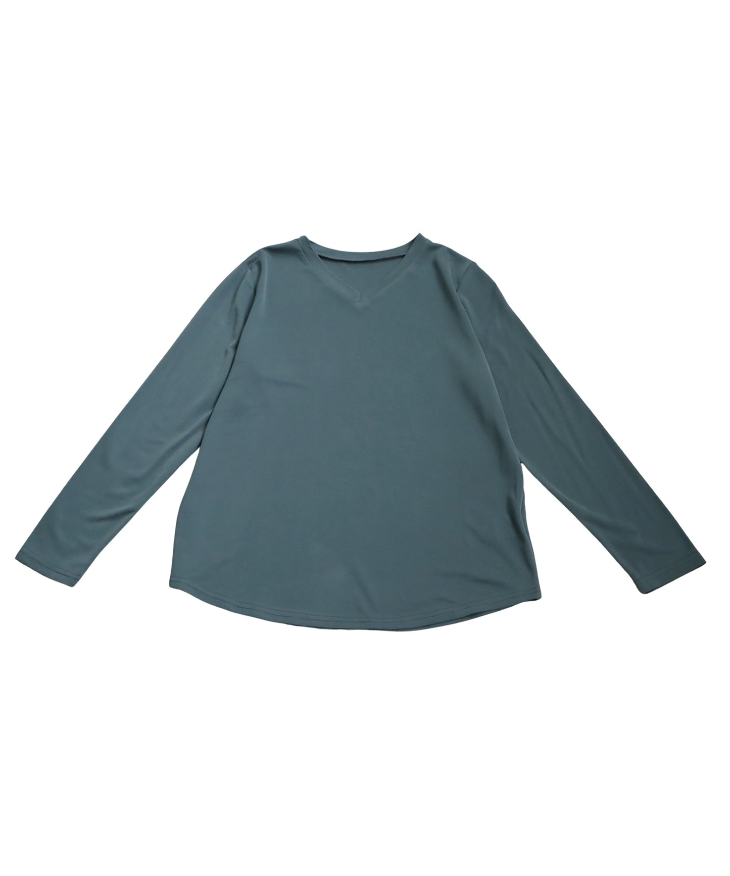 V-Neck Long T-Shirt Ladies