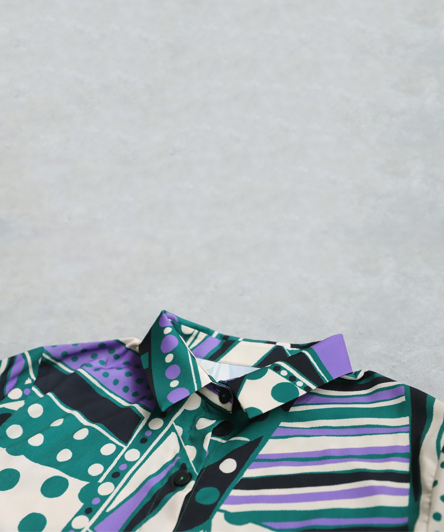 Retro Art Pattern Shirt Ladies