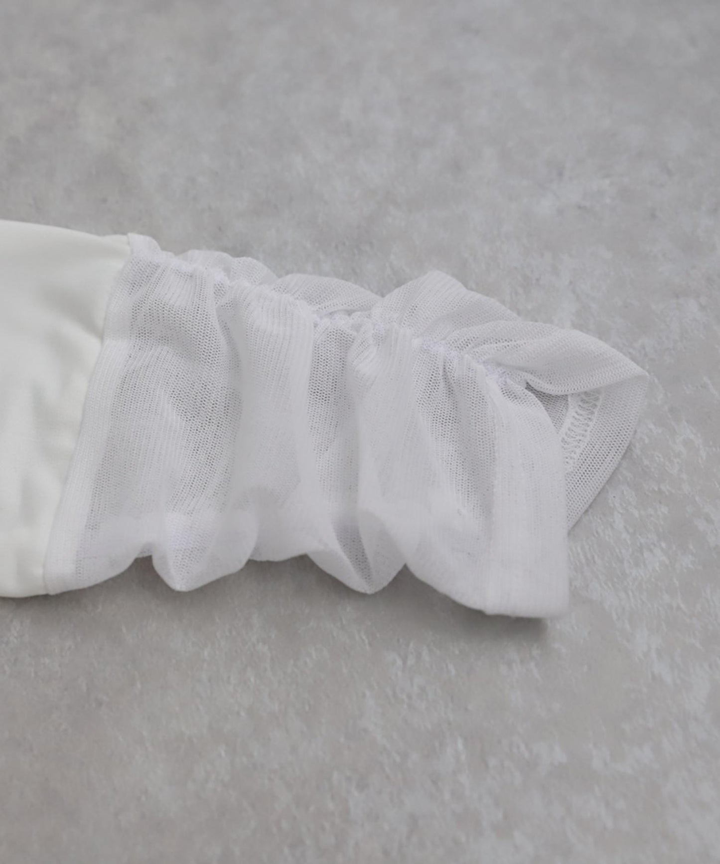 Ladies Sheer Point Gathered Tops