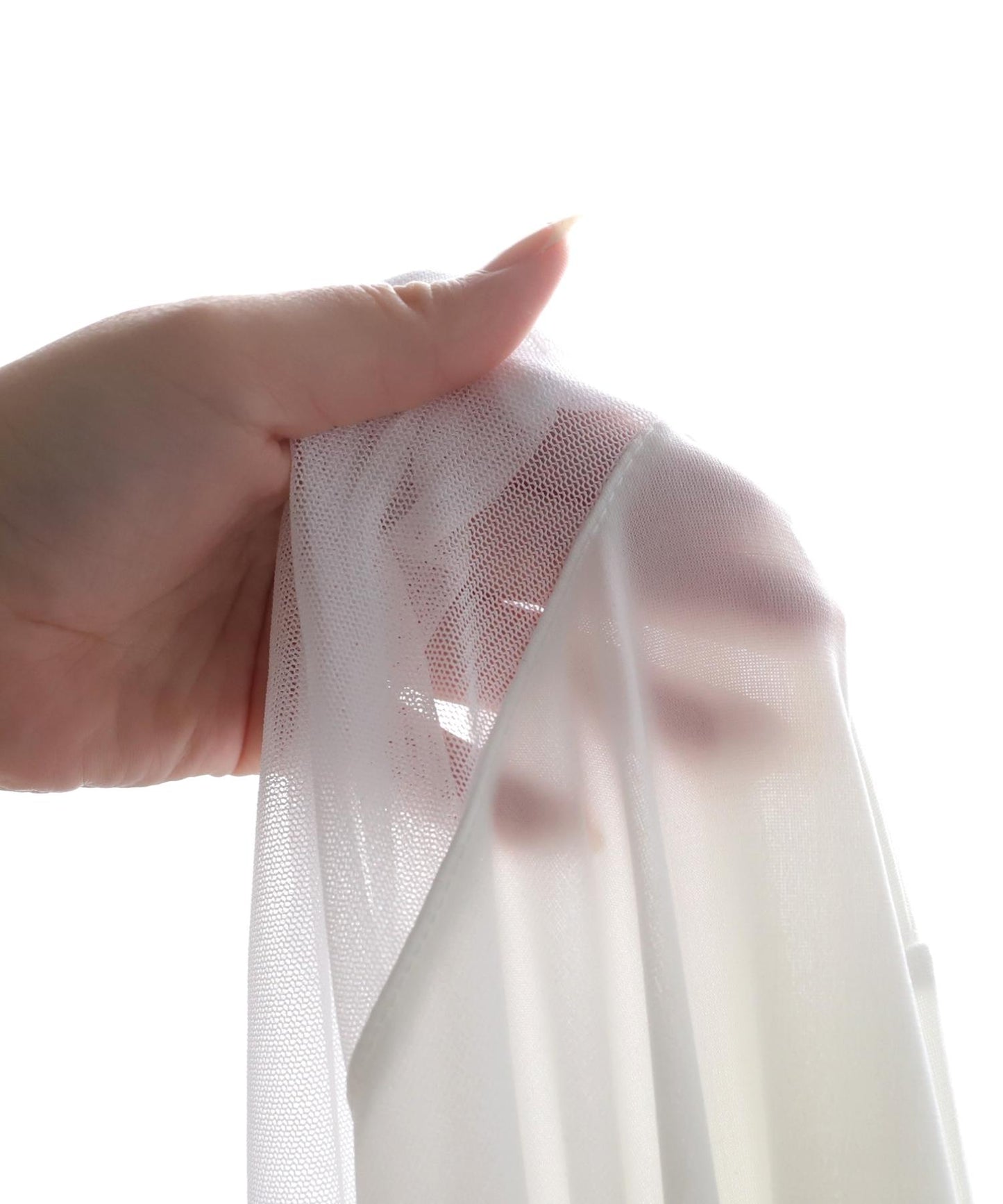 Ladies Sheer Point Gathered Tops