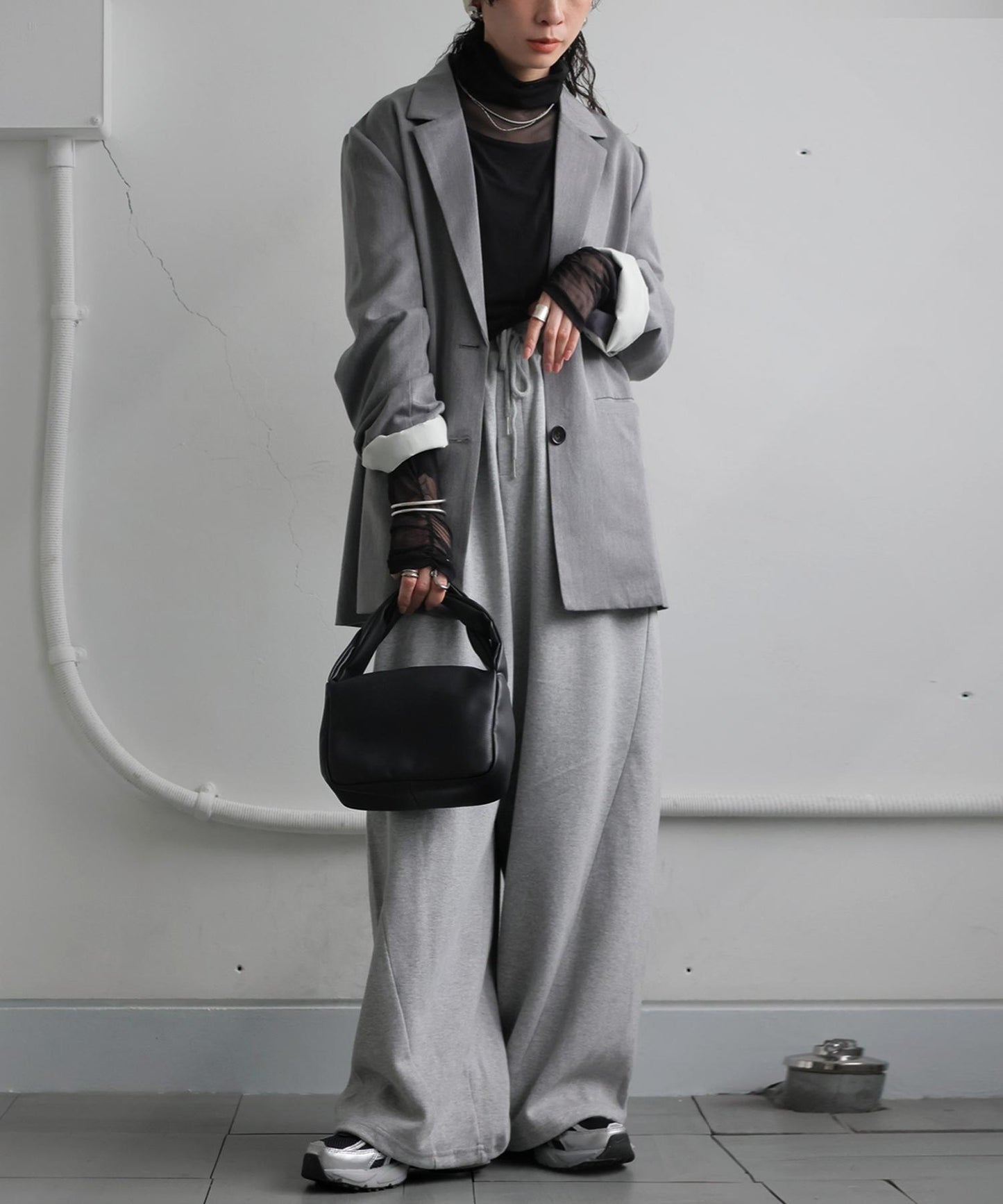 Ladies Sheer Point Gathered Tops