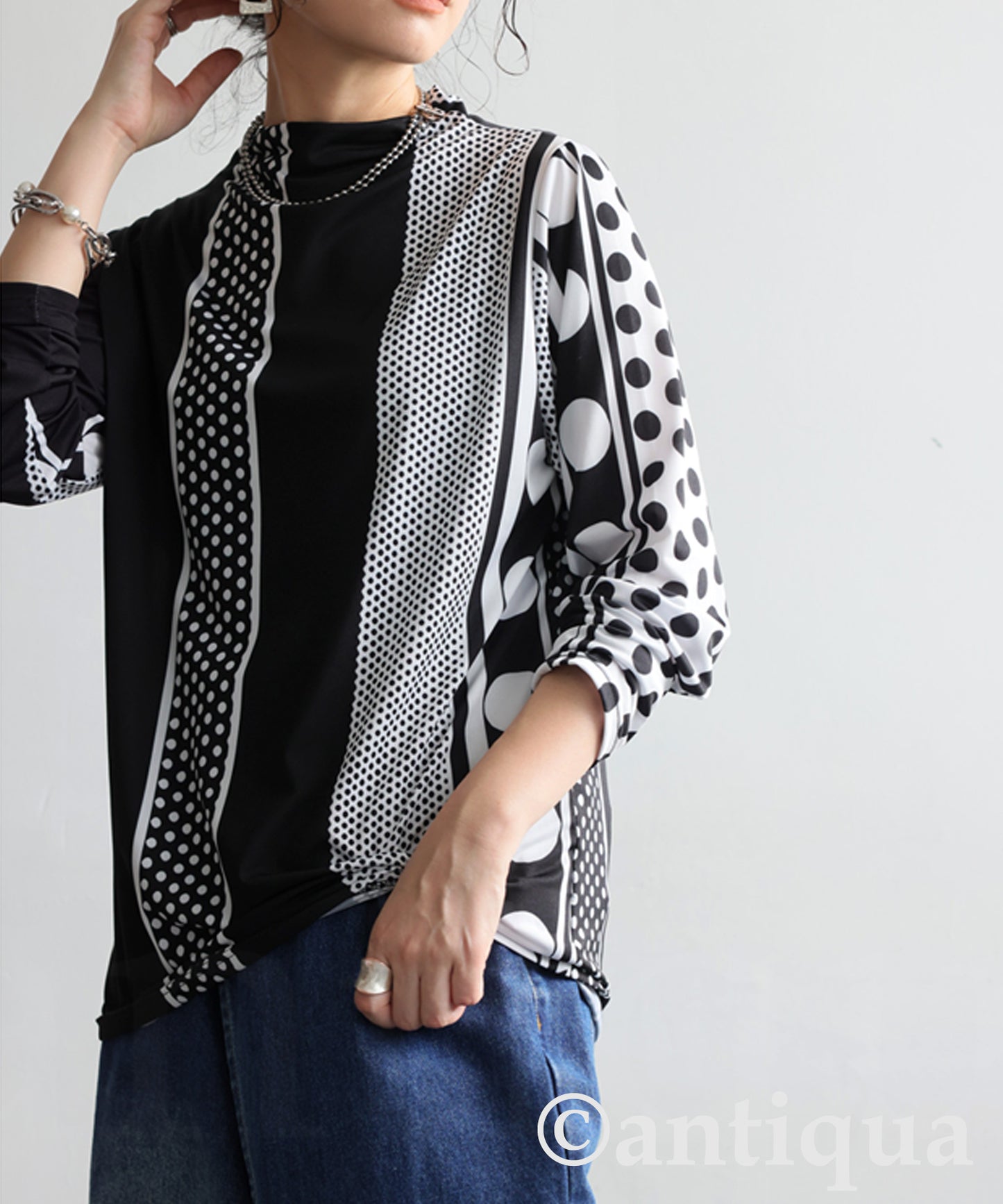 Polka Dot Tops Ladies