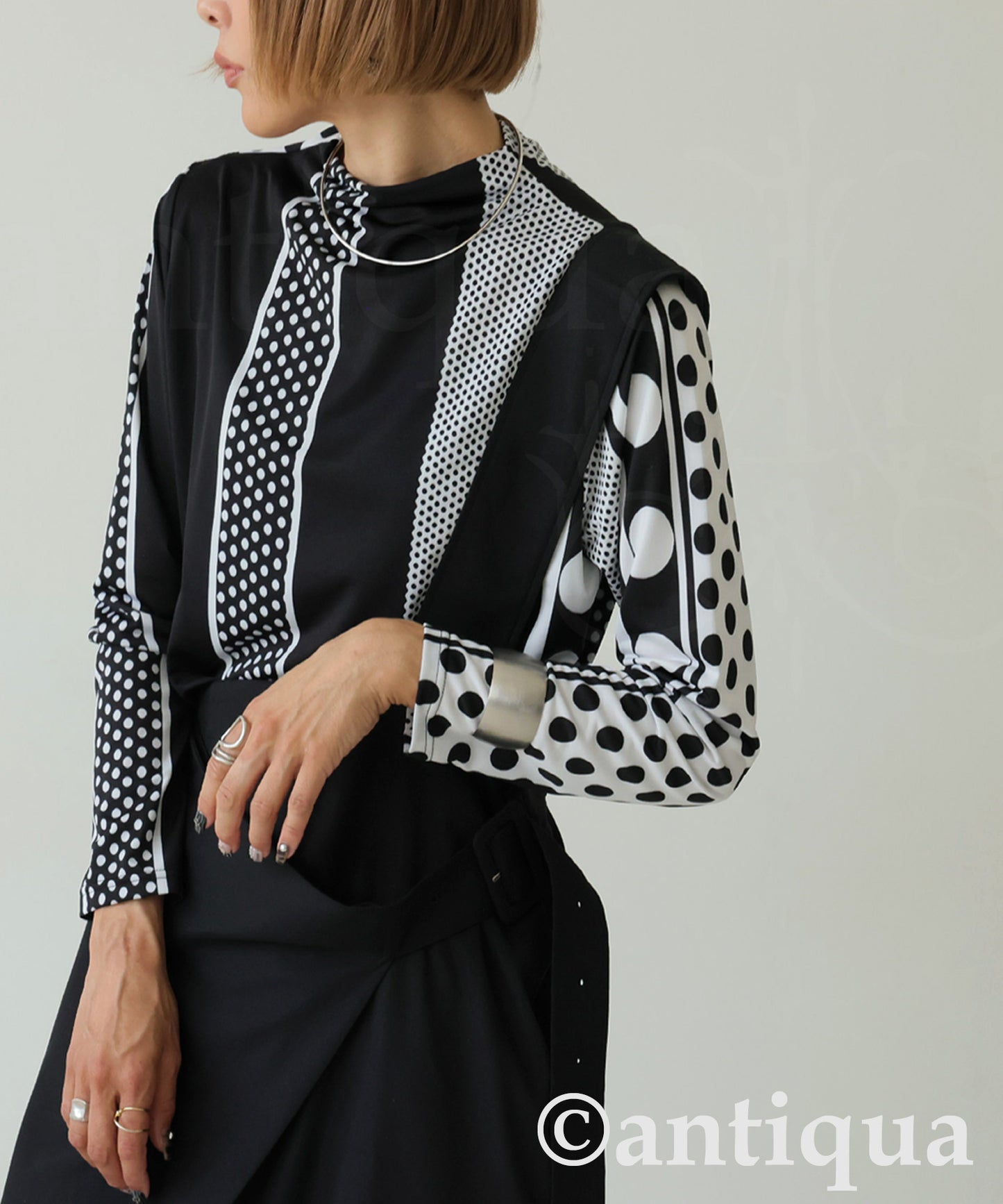 Polka Dot Tops Ladies