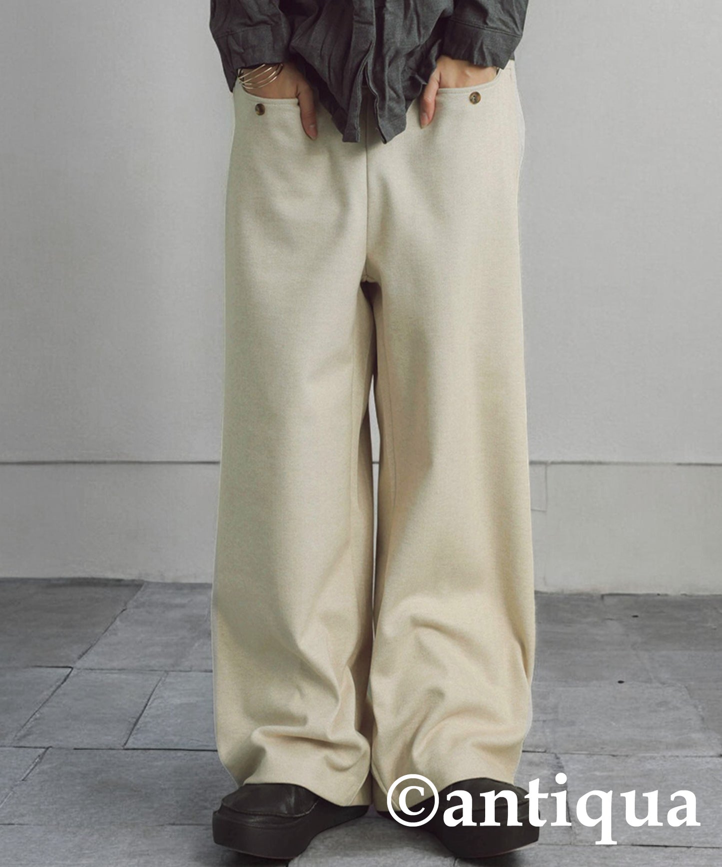 KYO Herringbone Design Pants Ladies