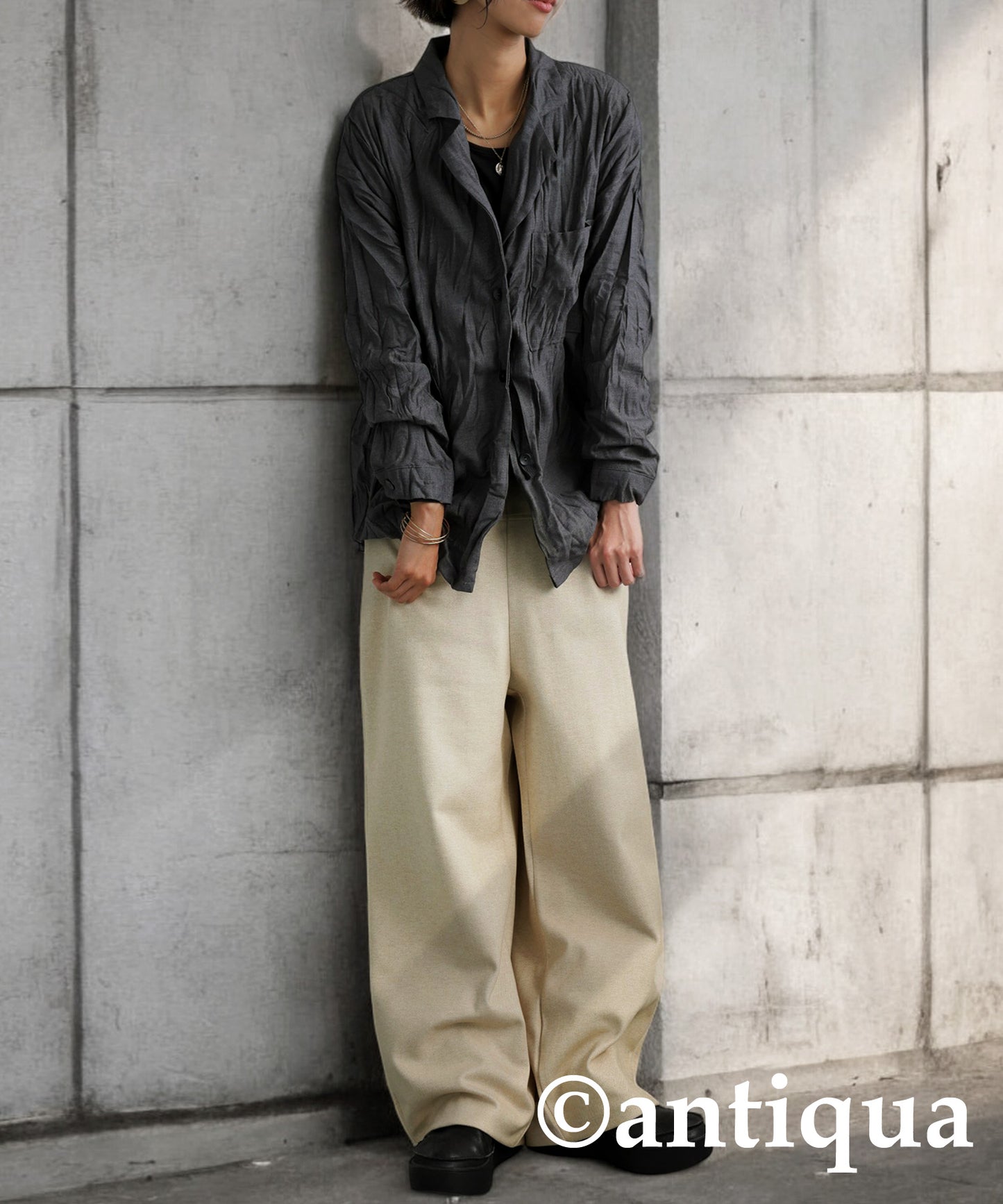 KYO Herringbone Design Pants Ladies