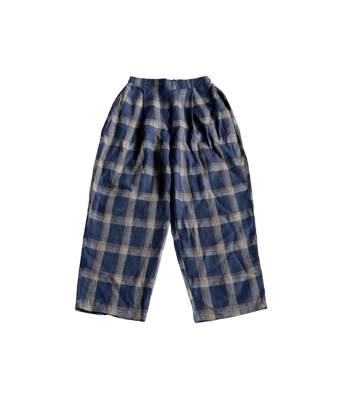KYO Ladies Linen Checked Pants